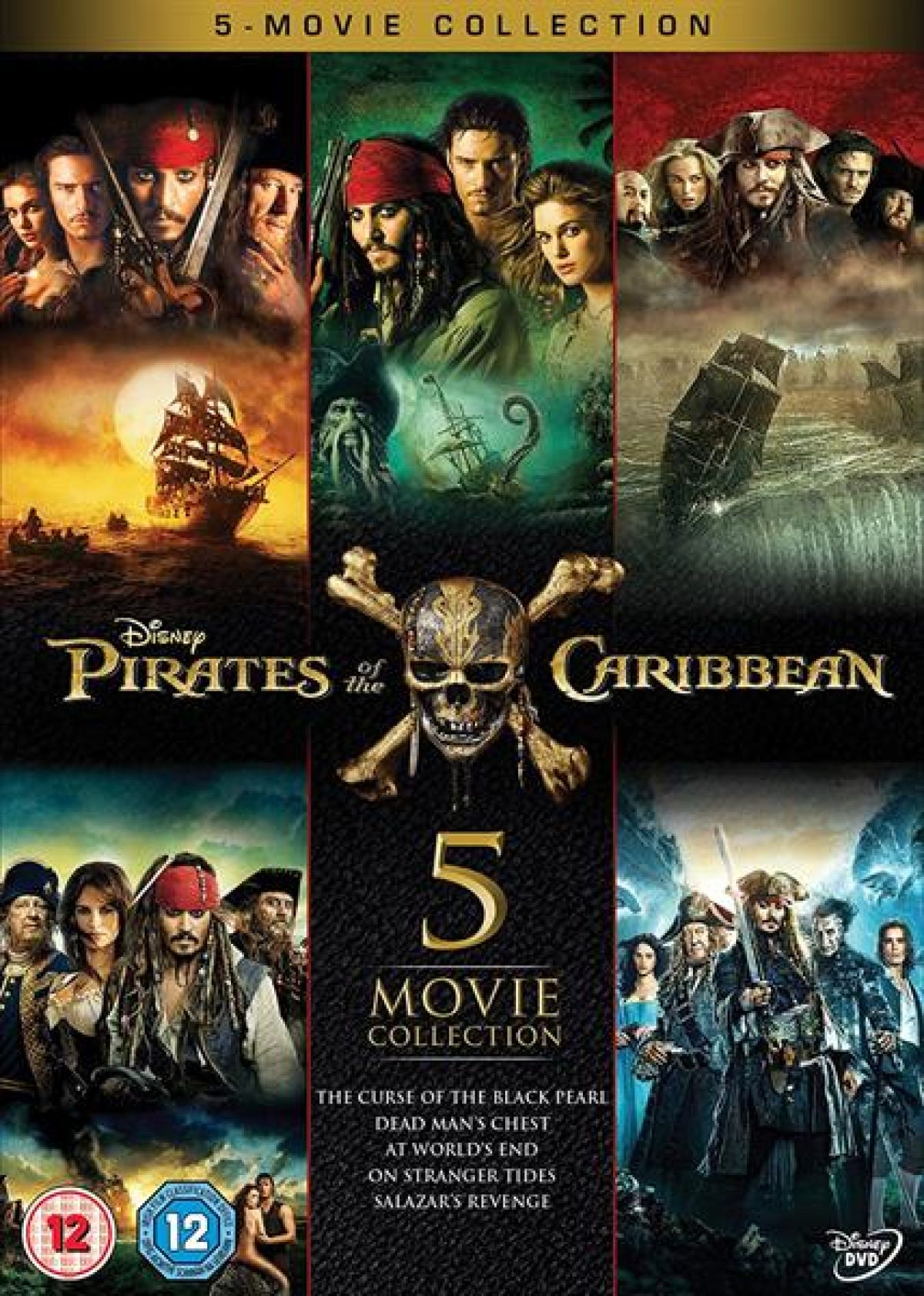 Afbeelding van Pirates Of The Caribbean 1-5