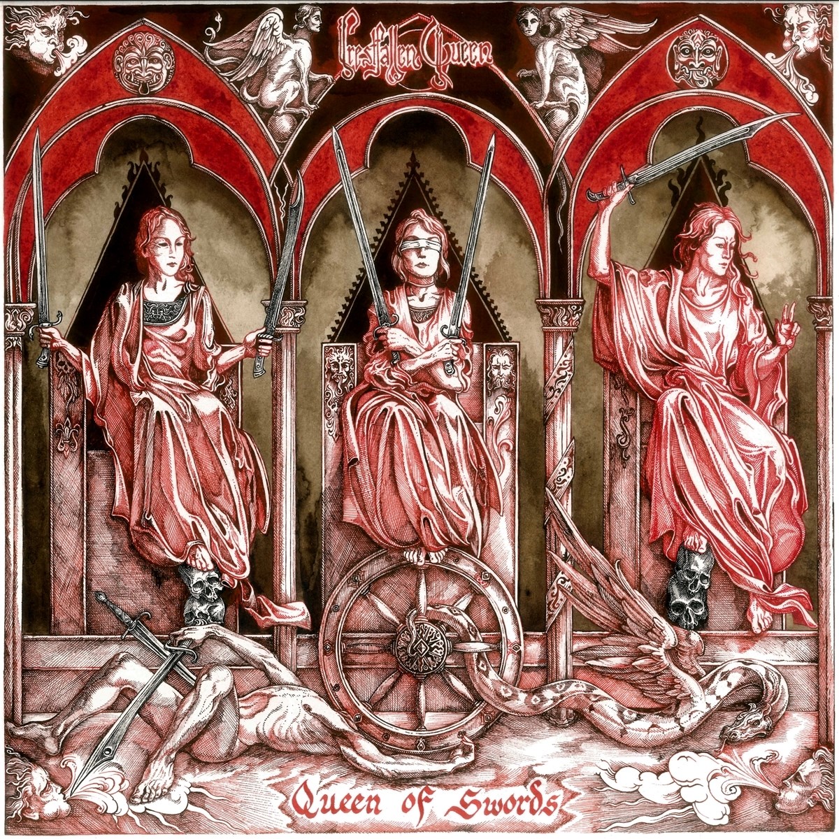Afbeelding van Crestfallen Queen - Queen Of Swords
