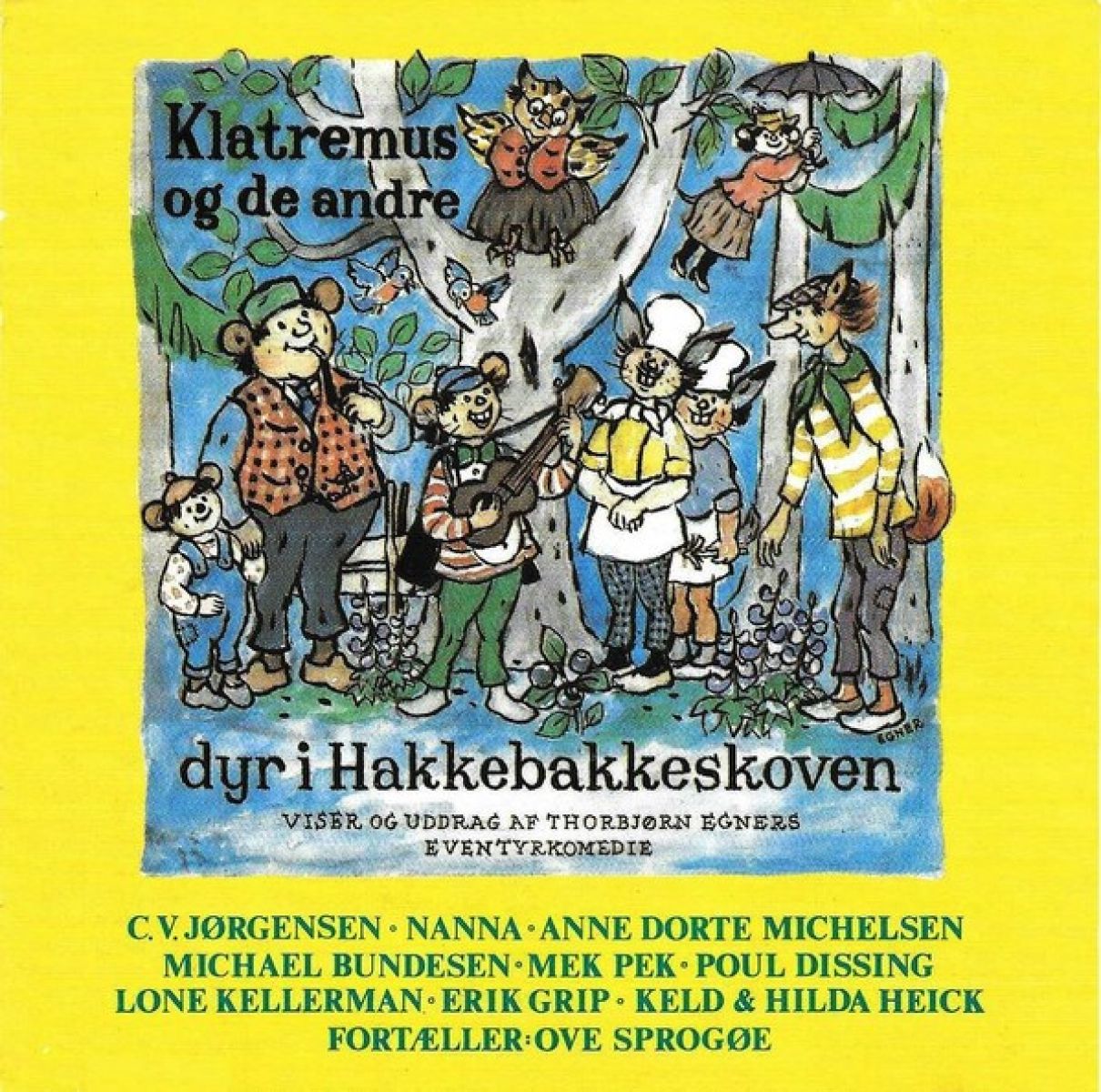 Afbeelding van Various Artists - Klatremus Og De Andre Dyr I Hakkebakkeskoven