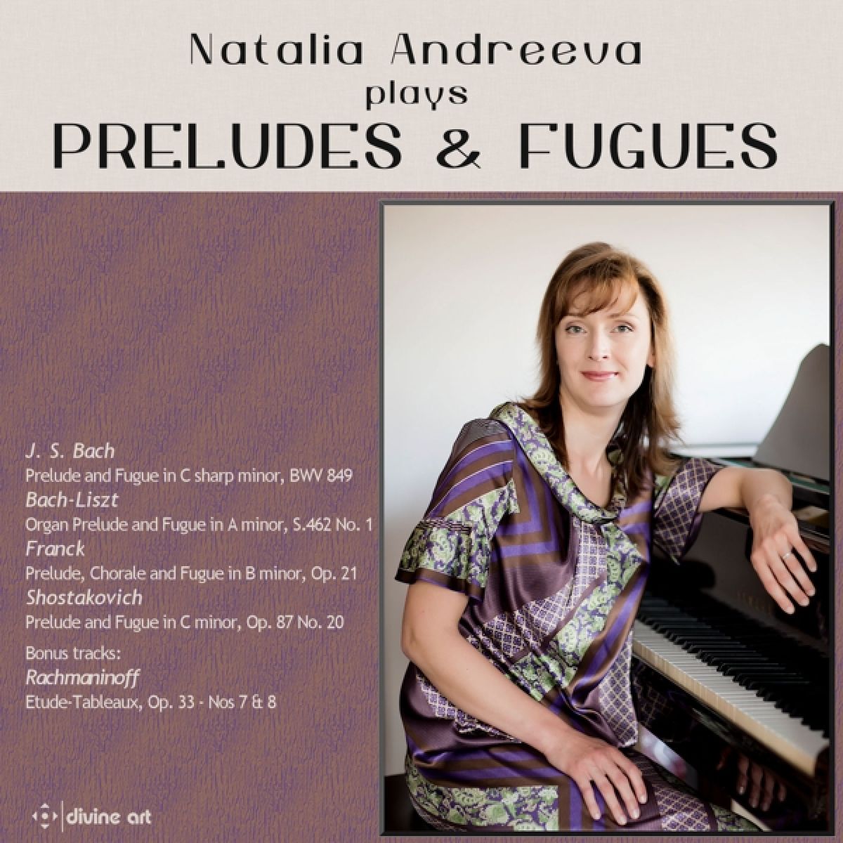 Afbeelding van Natalia Andreeva Plays Preludes & Fugues