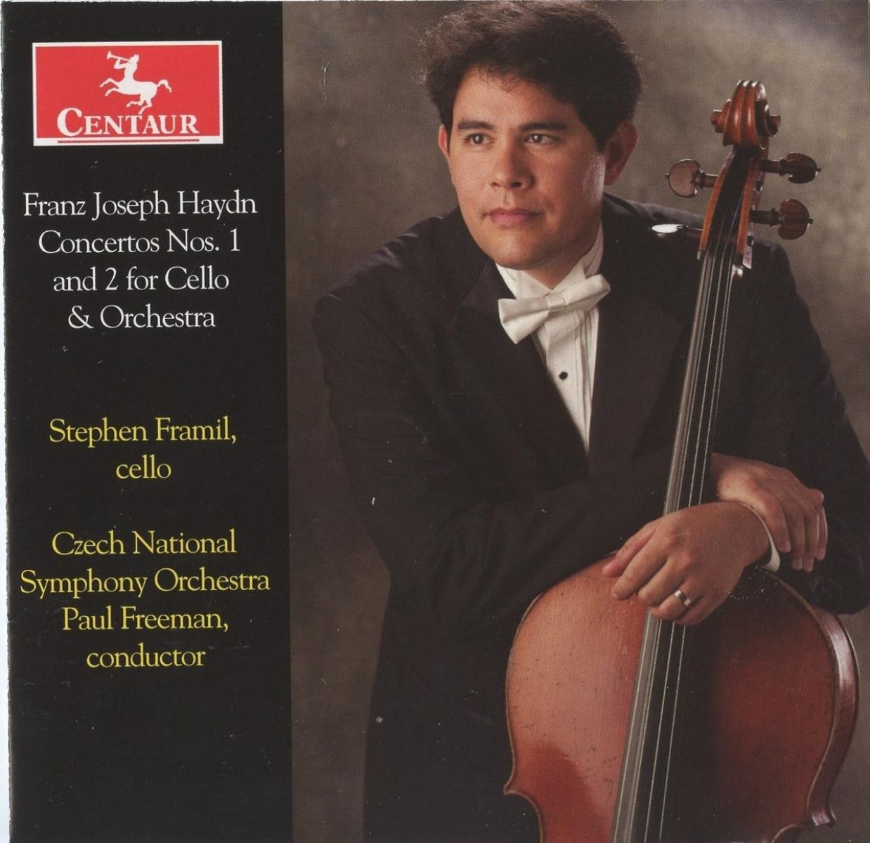 Afbeelding van Stephen Framil, Czech National Symphony Orchestra, Paul Freeman - Haydn: Concertos Nos. 1 And 2 For Cello & Orchestra