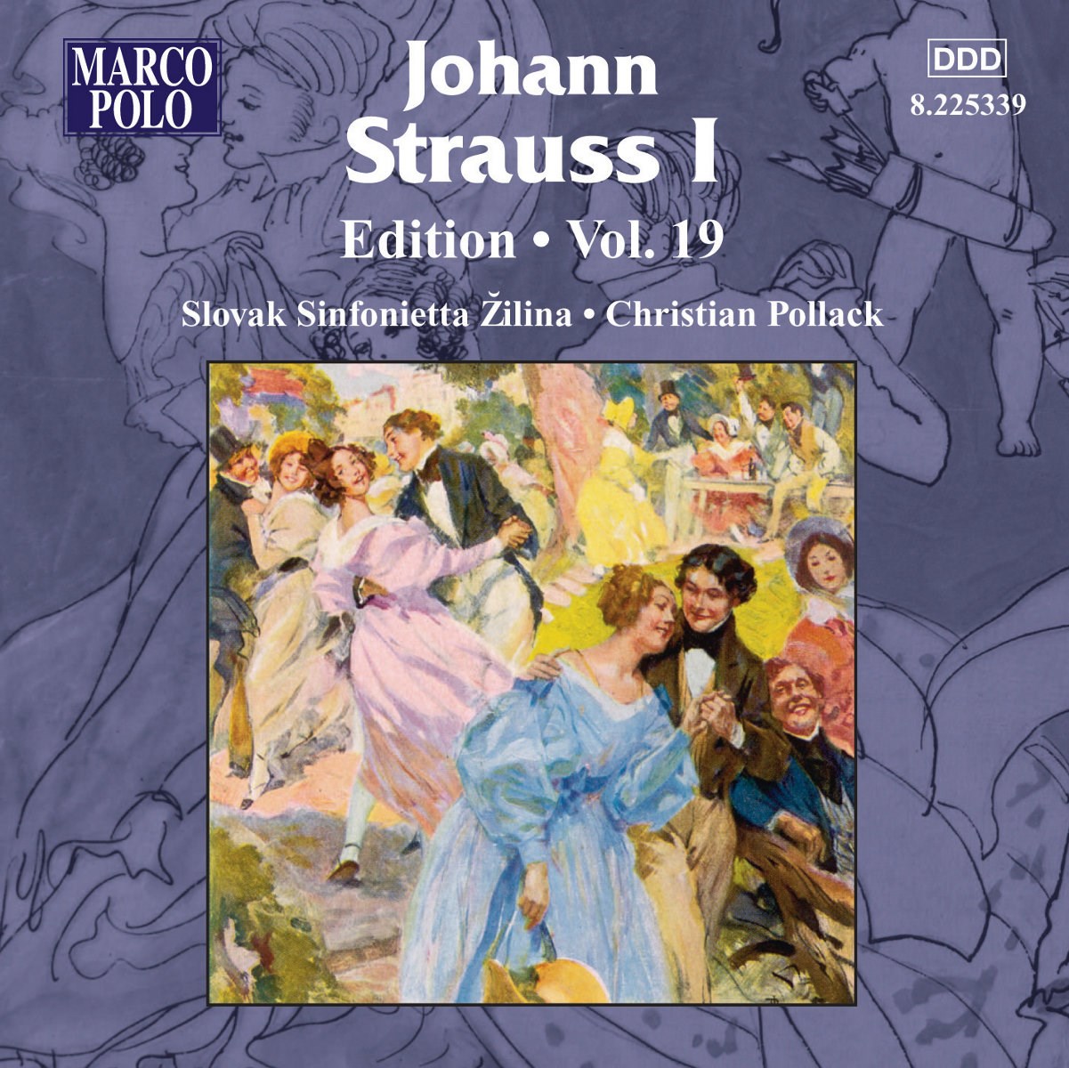 Afbeelding van Státny Komorný Orchester zilina, Christian Pollack - Johann Strauss I: Edition, Vol. 19