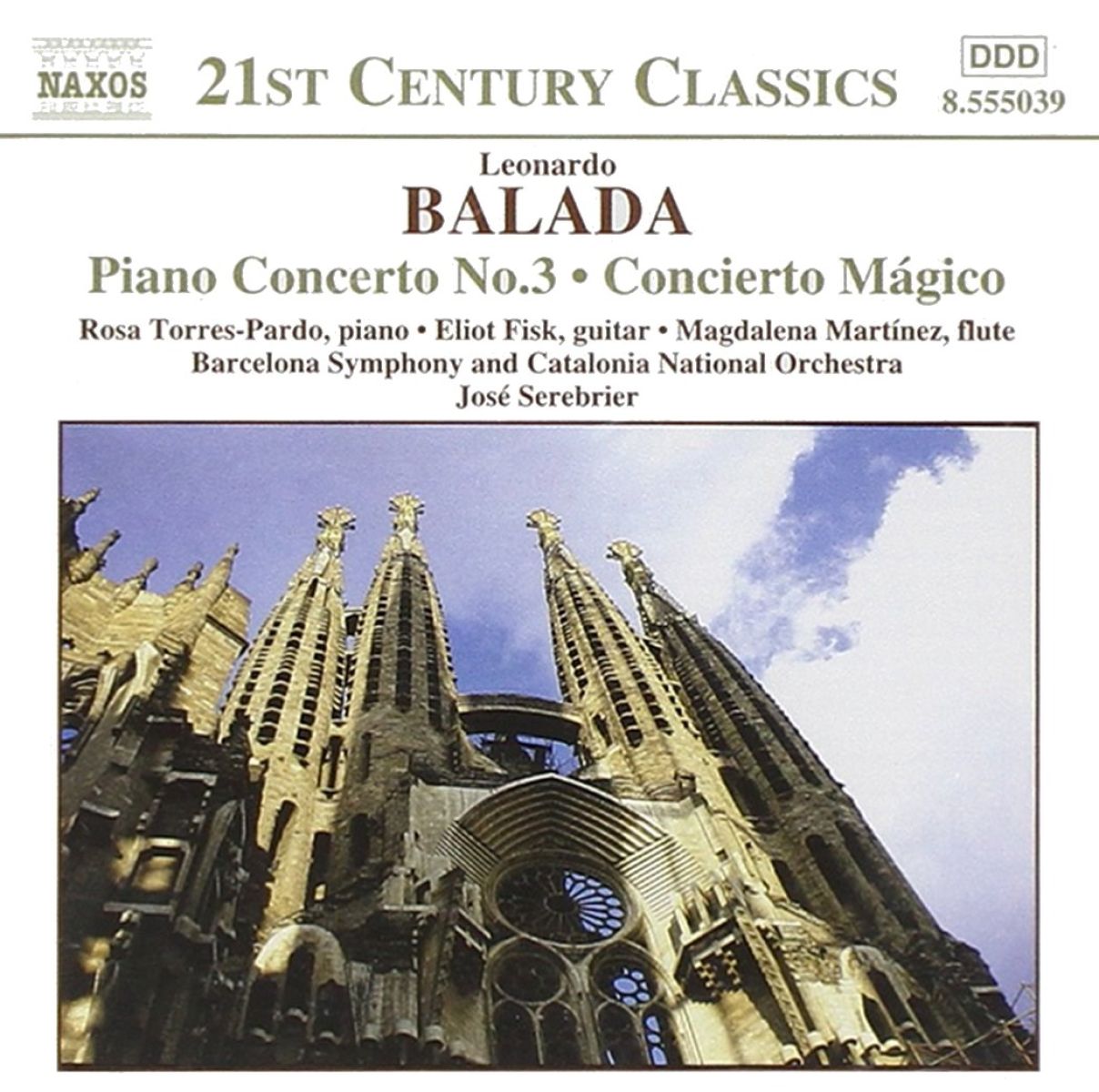 Afbeelding van Rosa Torres-Pardo, Barcelona Symphony Amd Catalonia National Orchestra, José Serebrier - Balada: Concierto Magico | Piano Concerto 3