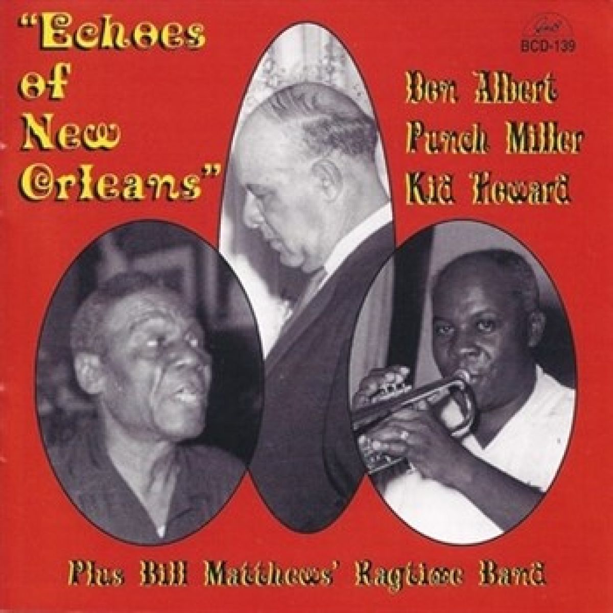 Afbeelding van Don Albert, Punch Miller, Avery "Kid" Howard - Echoes Of New Orleans