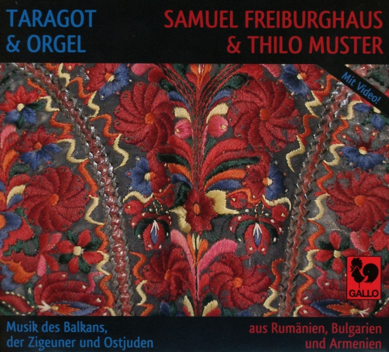 Afbeelding van Samuel Freiburghaus & Thilo Muster - Taragot & Orgel (Musik Des Balkans, Der Zigeuner Und Ostjuden, Aus Rumänien, Bulgarien Und Armenien)