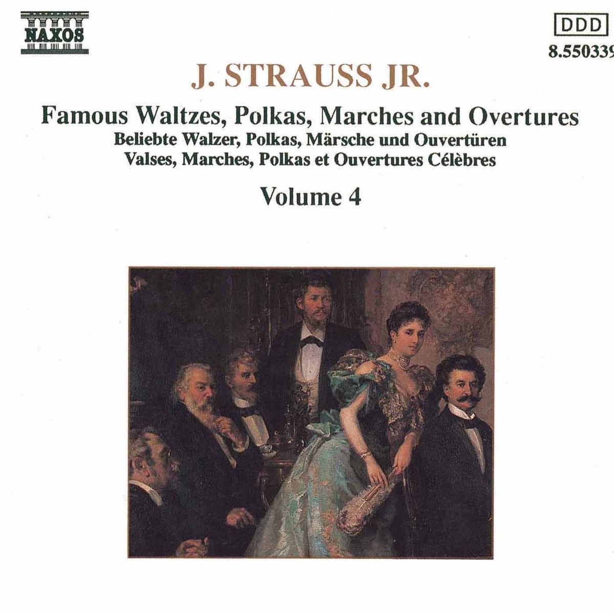 Afbeelding van Slovak Radio Symphony Orchestra & Alfred Walter - Strauss II : Waltzes, Polkas, Marches and Overtures, Vol. 4