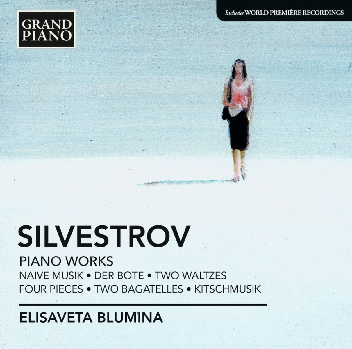 Afbeelding van Elisaveta Blumina - Silvestrov: Piano Works