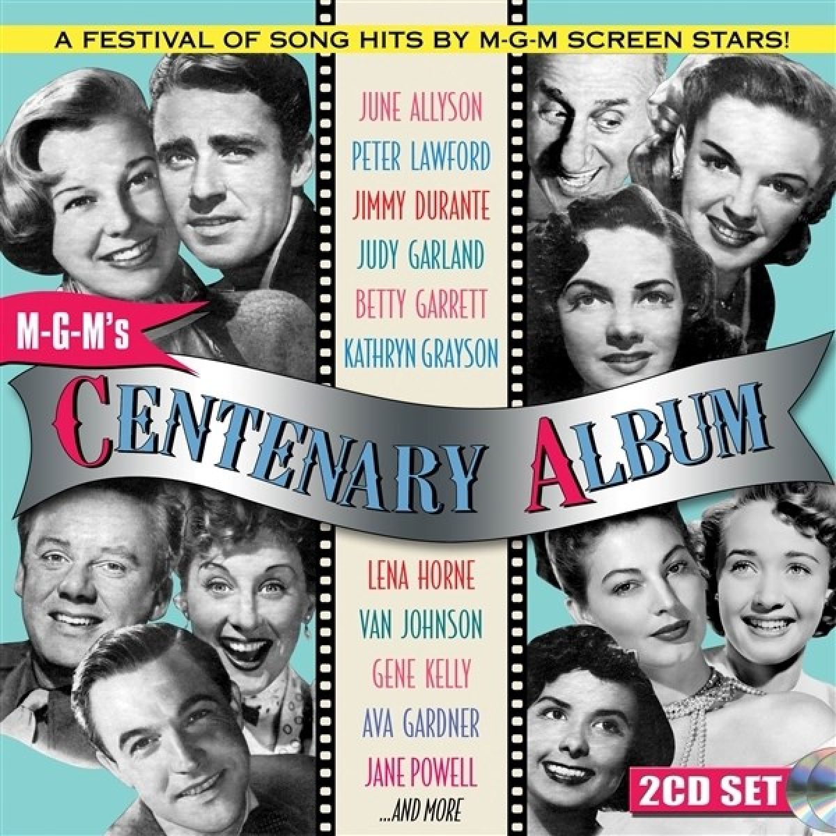 Afbeelding van Various Artists - M-G-M's Centenary Album; A Festival Of Song Hits By M-G-M Screen Stars