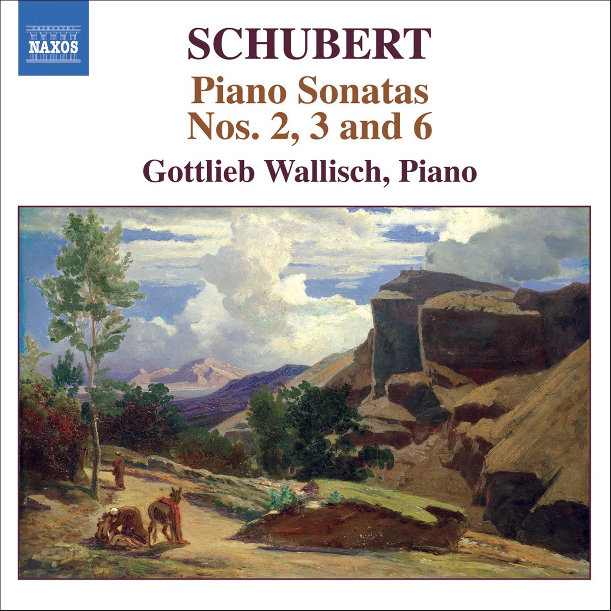 Afbeelding van Gottlieb Wallisch - Schubert: Early Piano Sonatas