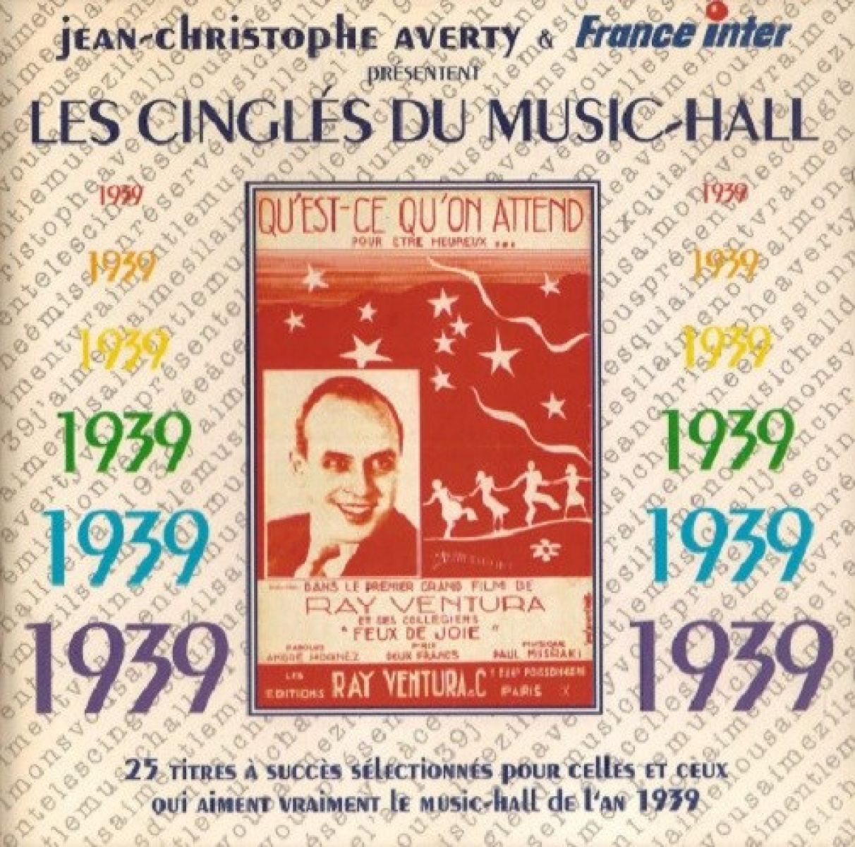 Afbeelding van Various Artists - Les Cinglés Du Music-Hall - 1939