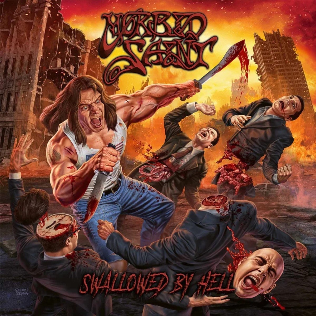Afbeelding van Morbid Saint - Swallowed By Hell