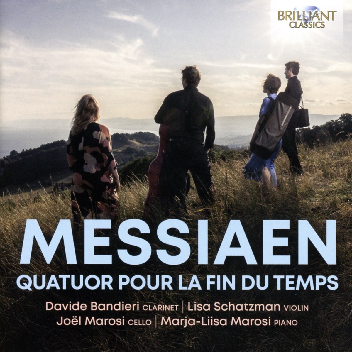 Afbeelding van Davide Bandieri, Lisa Schatzman, Joël Marosi & Marja-Liisa Marosi - Messiaen: Quatuor Pour La Fin Du Temps