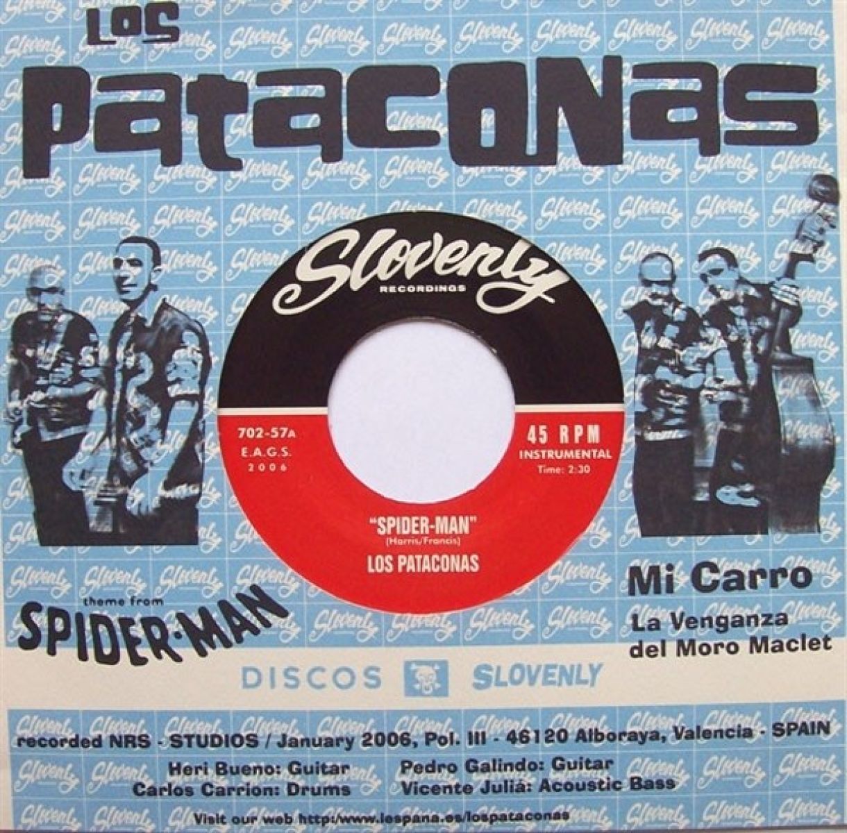 Afbeelding van Los Pataconas - Spider-Men