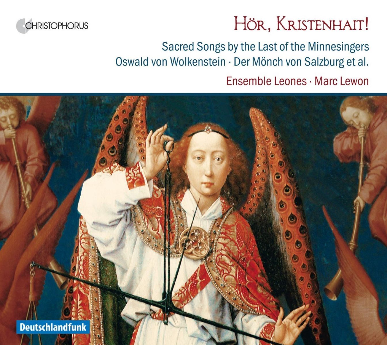 Afbeelding van Ensemble Leones & Marc Lewon - Hör, Kristenhait! Sacred Songs by the Last of the Minnesingers