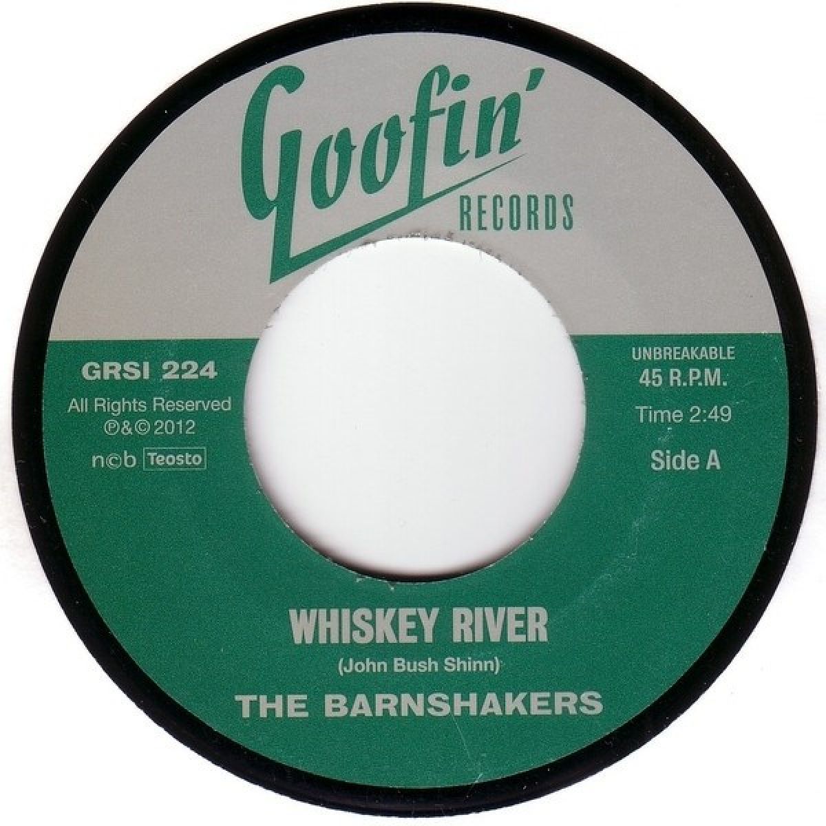 Afbeelding van Barnshakers - Whiskey River/Hollow Grave