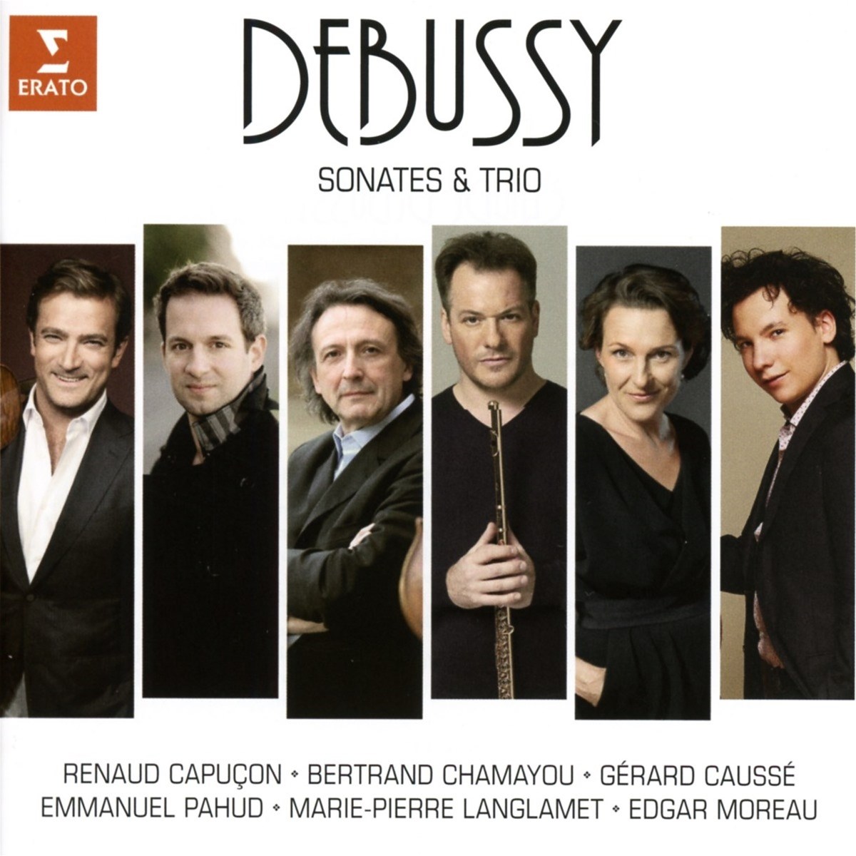 Afbeelding van Renaud Capuçon, Emmanuel Pahud, Edgar Moreau - Debussy: Sonates & Trio