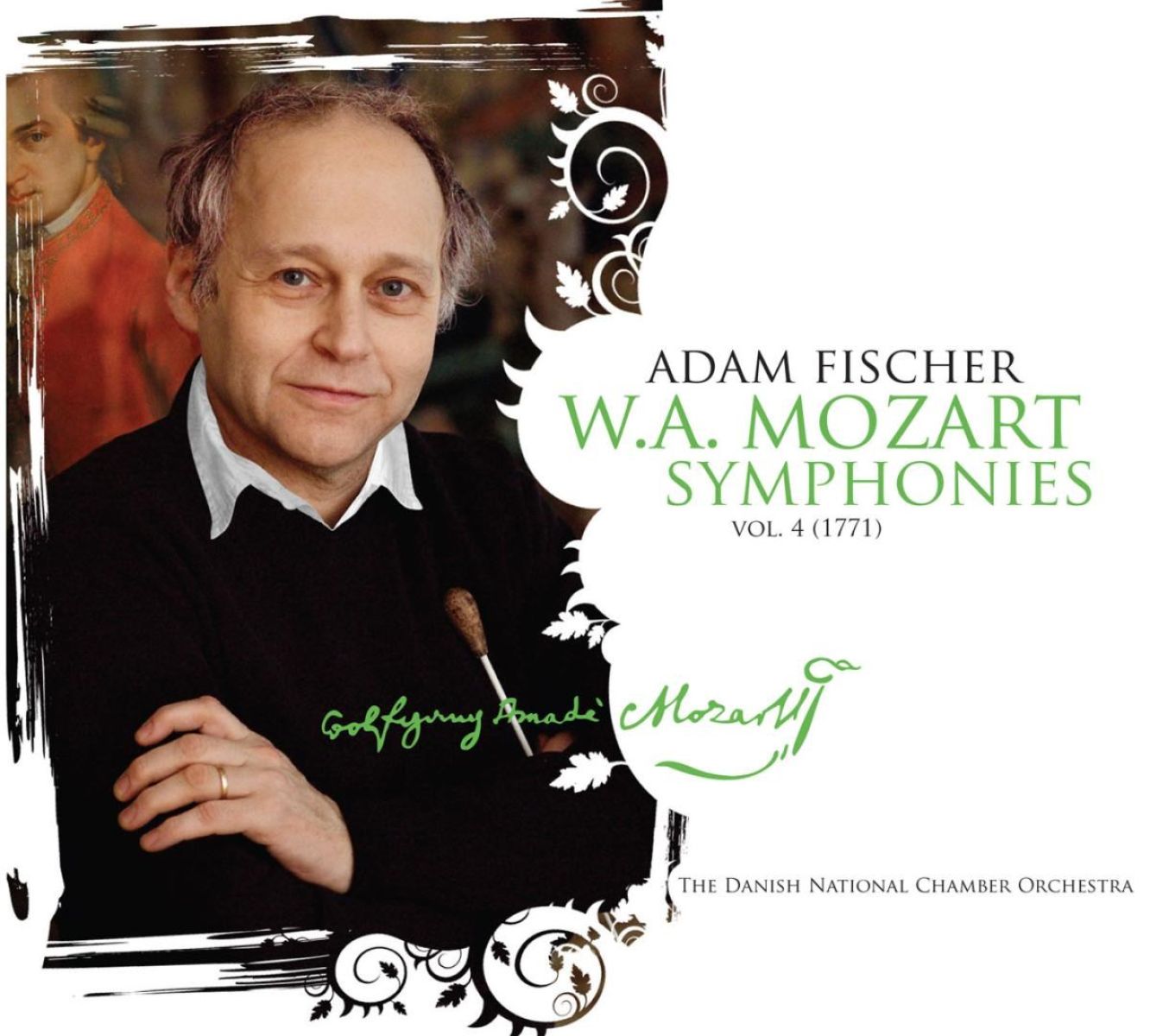 Afbeelding van Danish National Chamber Orchestra, Adam Fischer - Mozart: Symphonies Vol. 4
