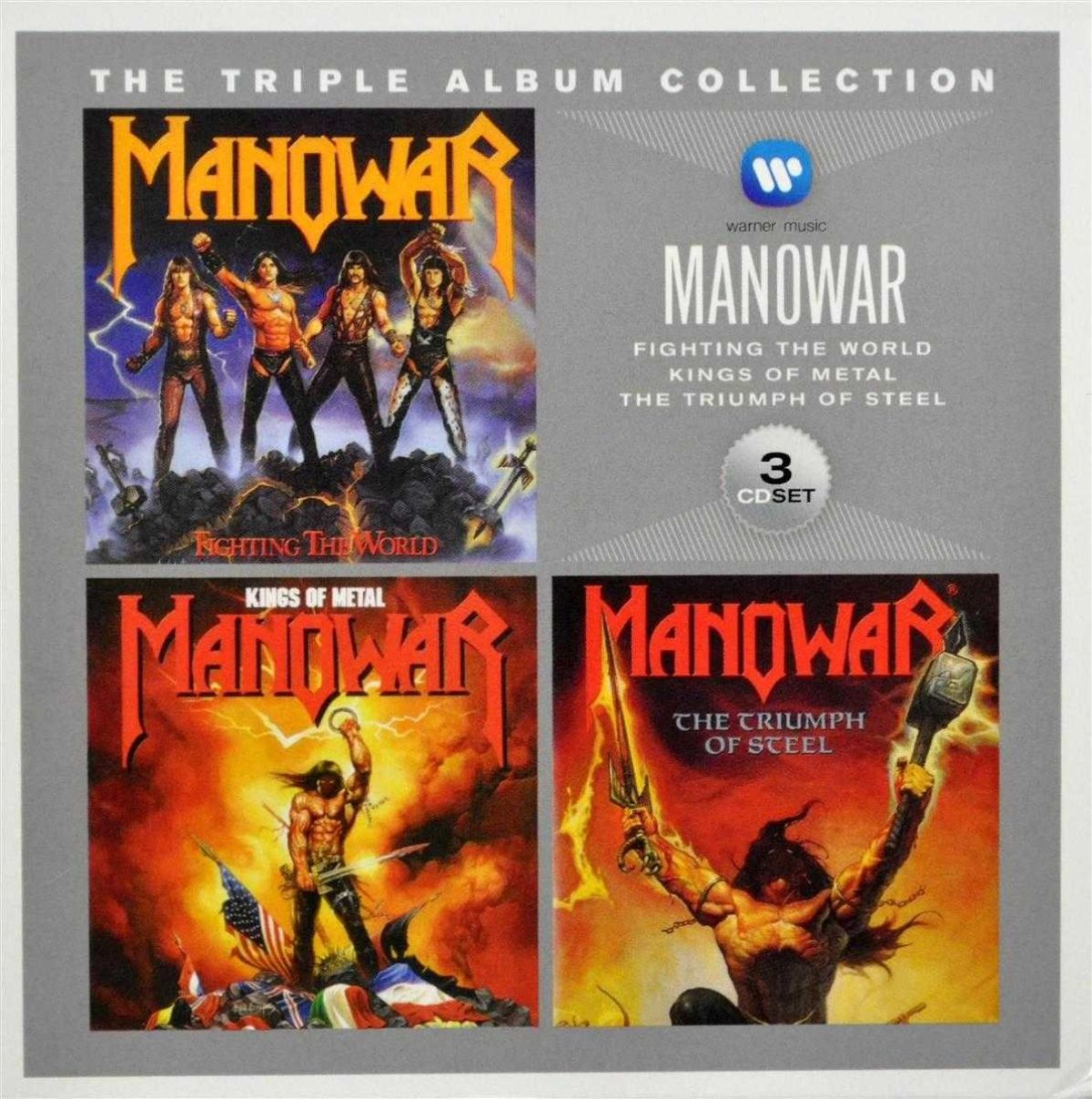Afbeelding van Manowar - The Triple Album Collection