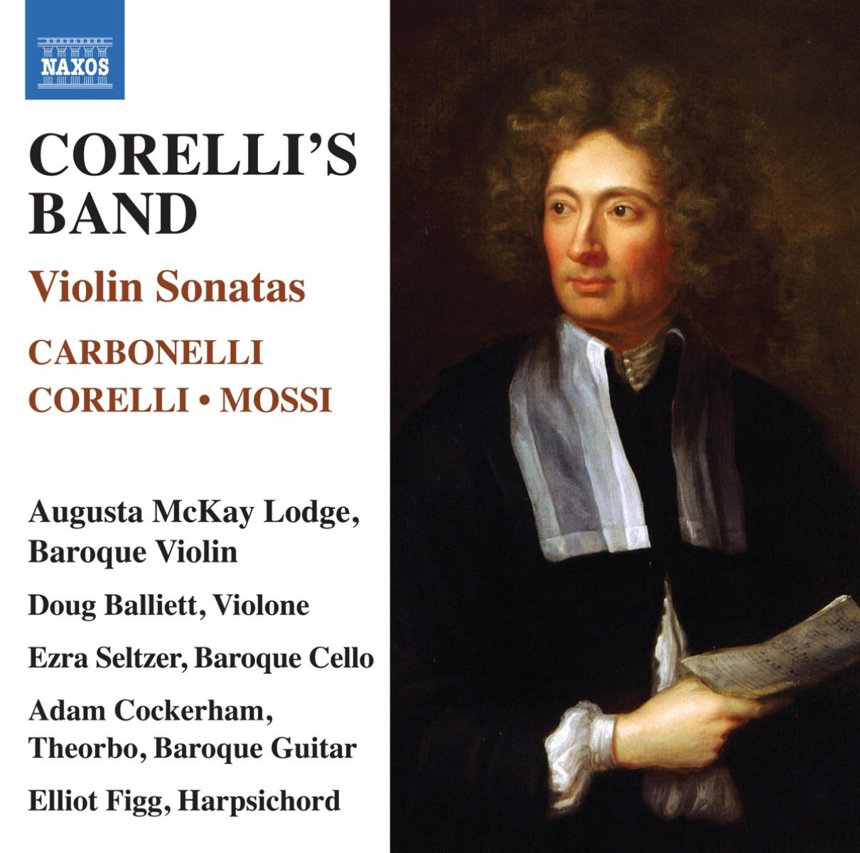 Afbeelding van Augusta McKay Lodge, Doug Balliett, Ezra Seltzer - Corelli's Band - Violin Sonatas