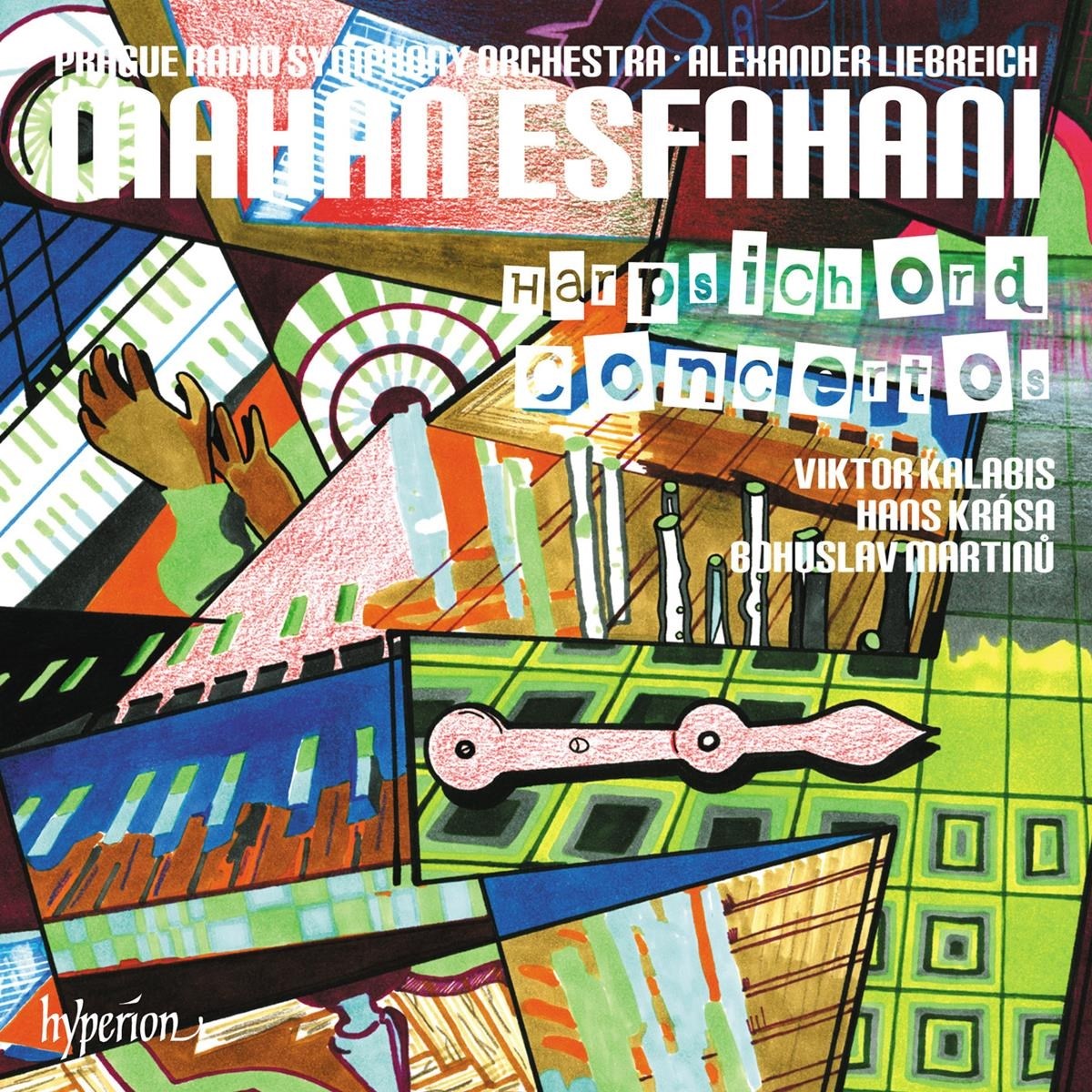 Afbeelding van Mahan Esfahani, Prague Radio Symphony Orchestra - Harpsichord Concertos