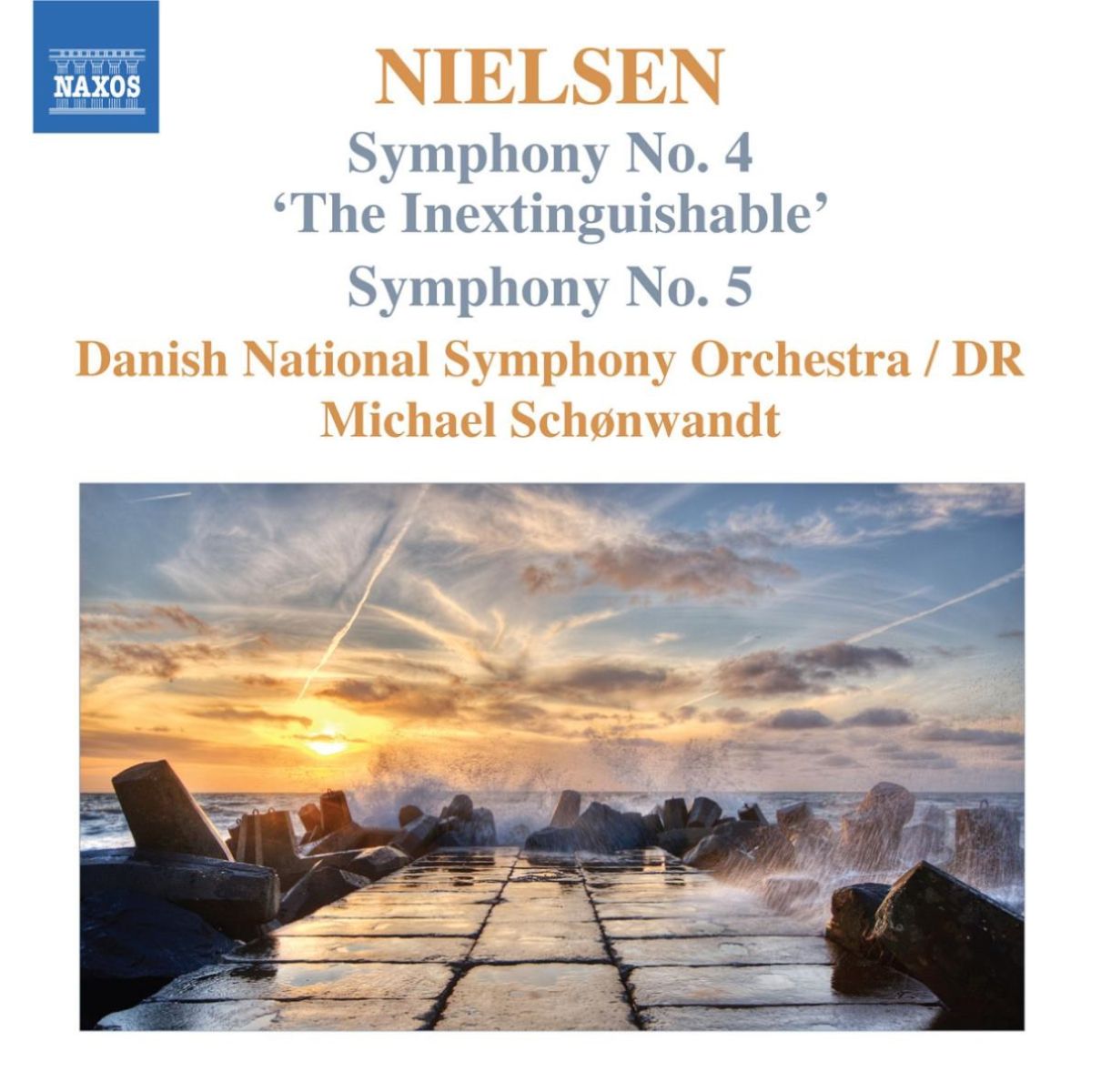 Afbeelding van Danish National Symphony Orchestra, Michael Schønwandt - Nielsen: Symphony No. 4 "The Inextinguishable" | Symphony No. 5