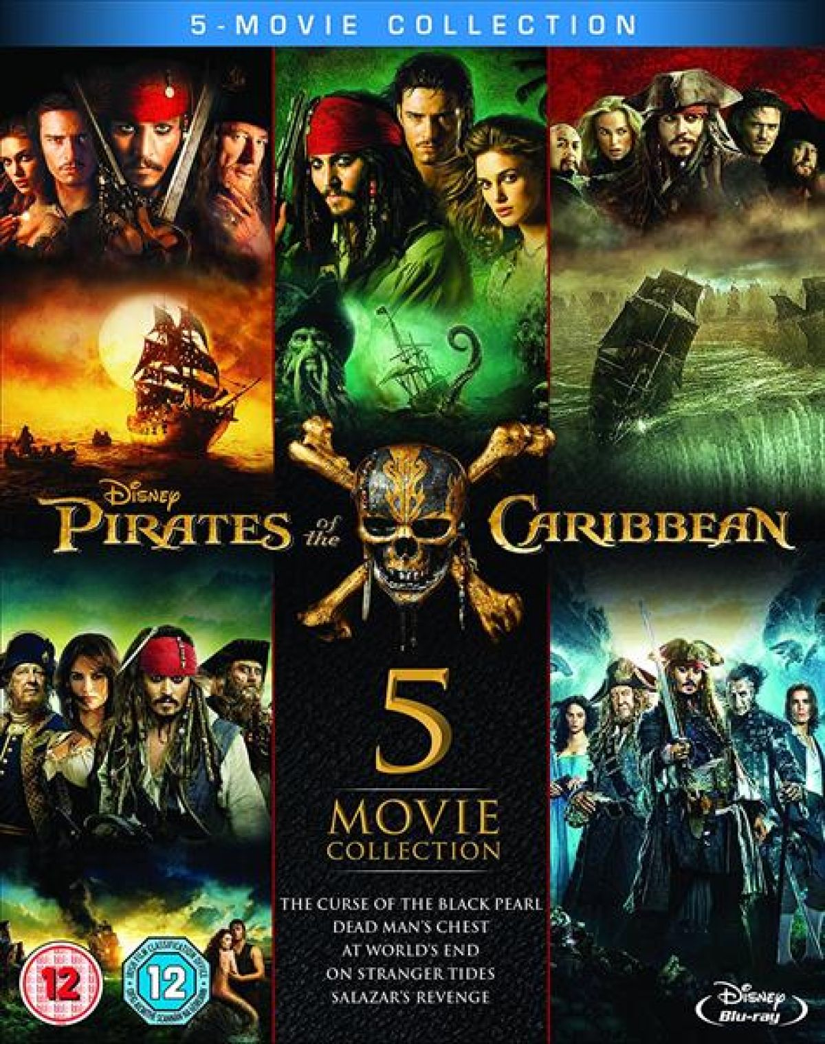 Afbeelding van Pirates Of The Caribbean 1-5