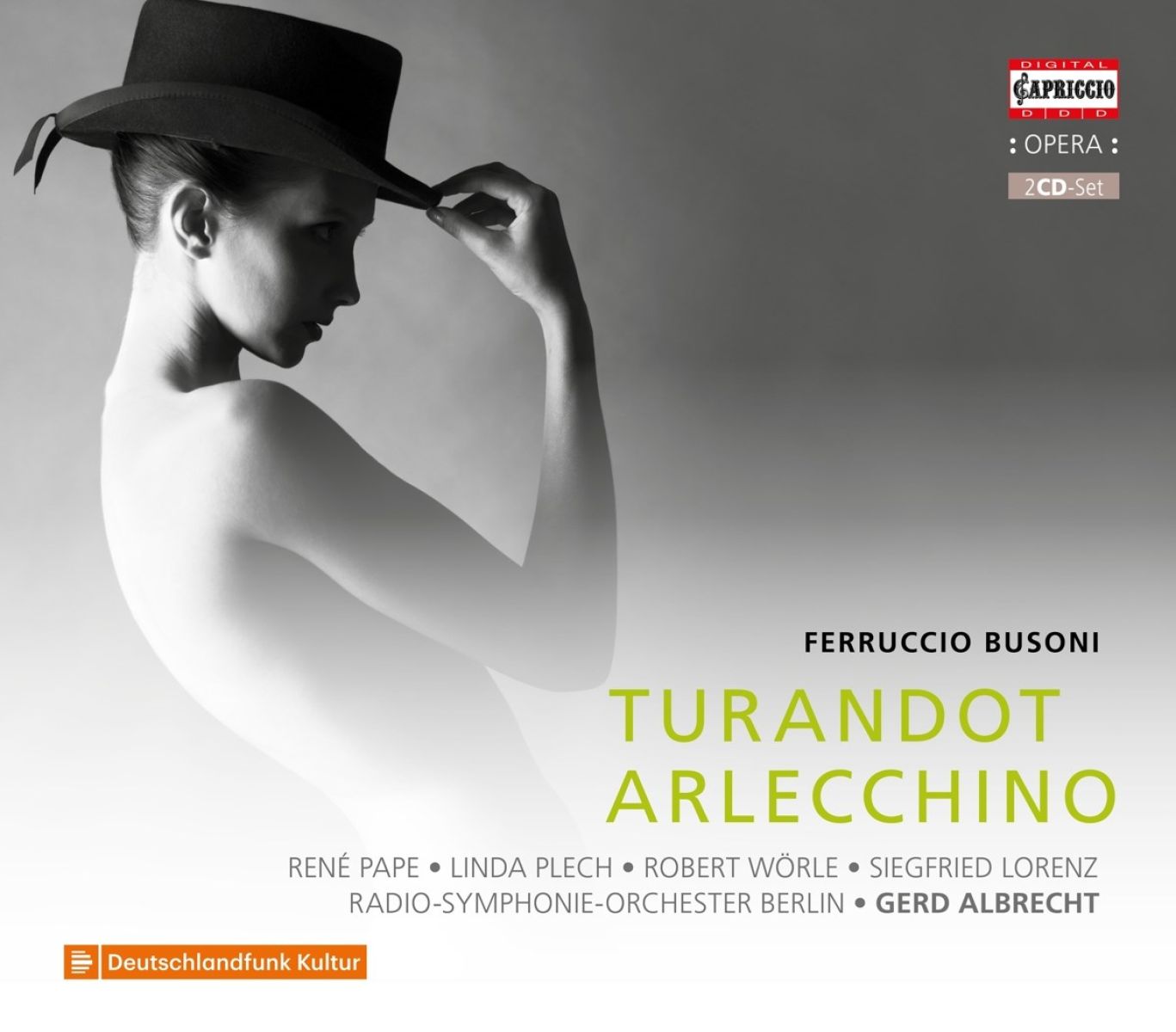 Afbeelding van Josef Protschka, René Pape, Radio-symphonie-orchester Berlin, Gerd Albrecht - Busoni: Turandot - Arlecchino