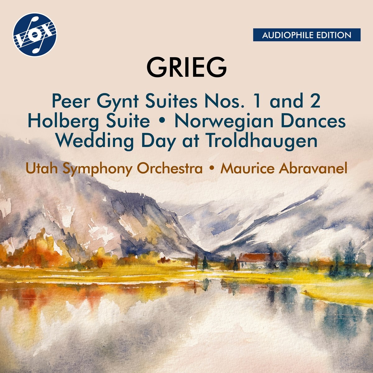 Utah Symphony Orchestra, Maurice Abravanel - Grieg: Peer Gynt Suites 1-2 / Holberg Suite / Norwegian Dances