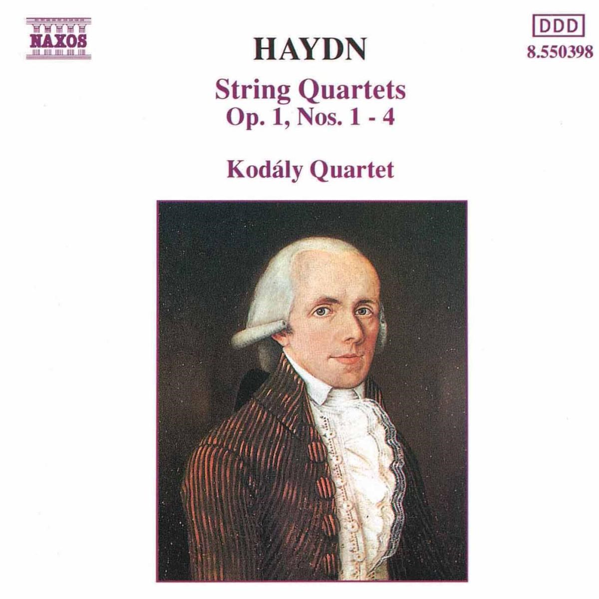 Afbeelding van Kodály Quartet - Haydn: String Quartets Op. 1, Nos. 1-4