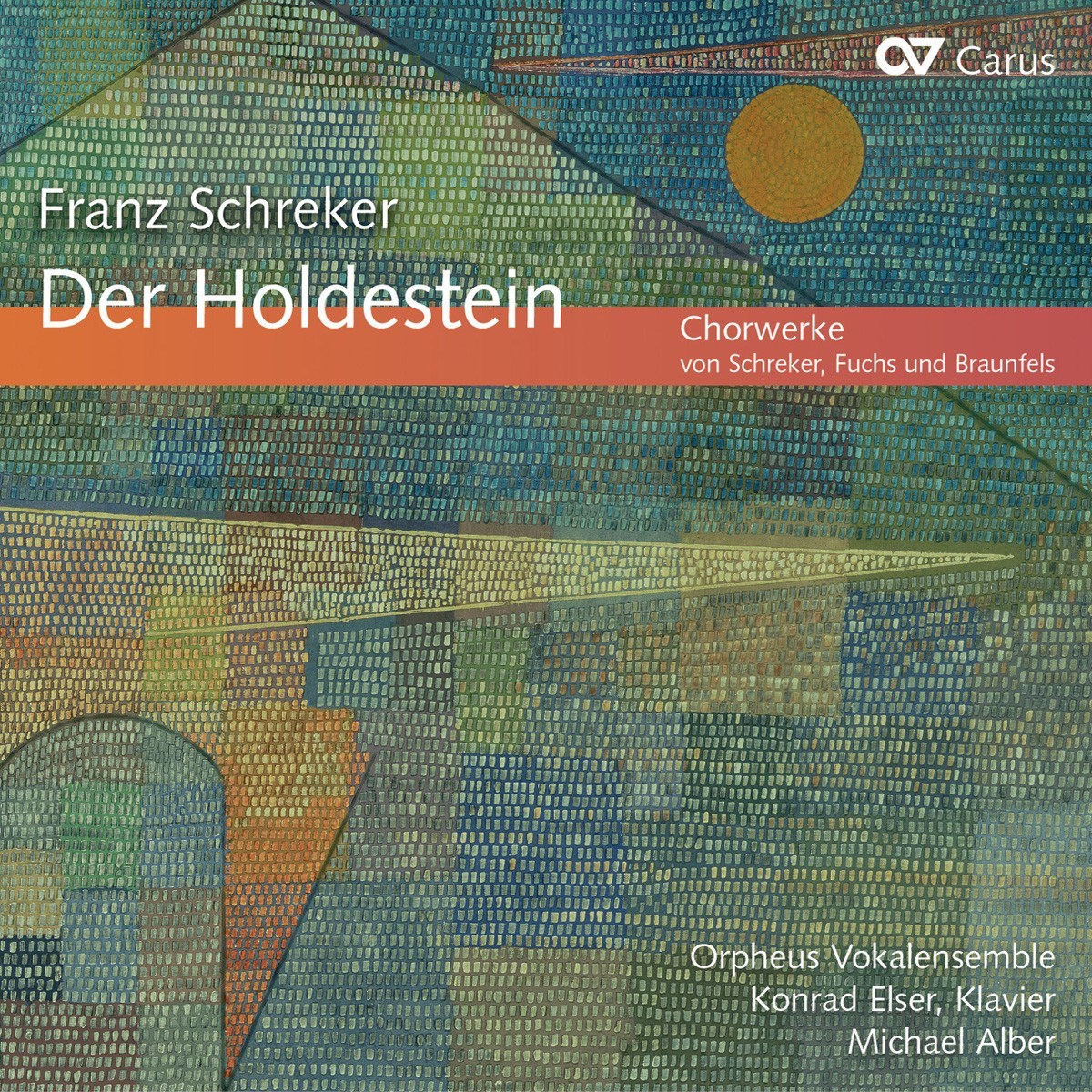 Afbeelding van Konrad Elser, Orpheus Vokalensemble, Michael Alber - Schreker: Der Holdestein