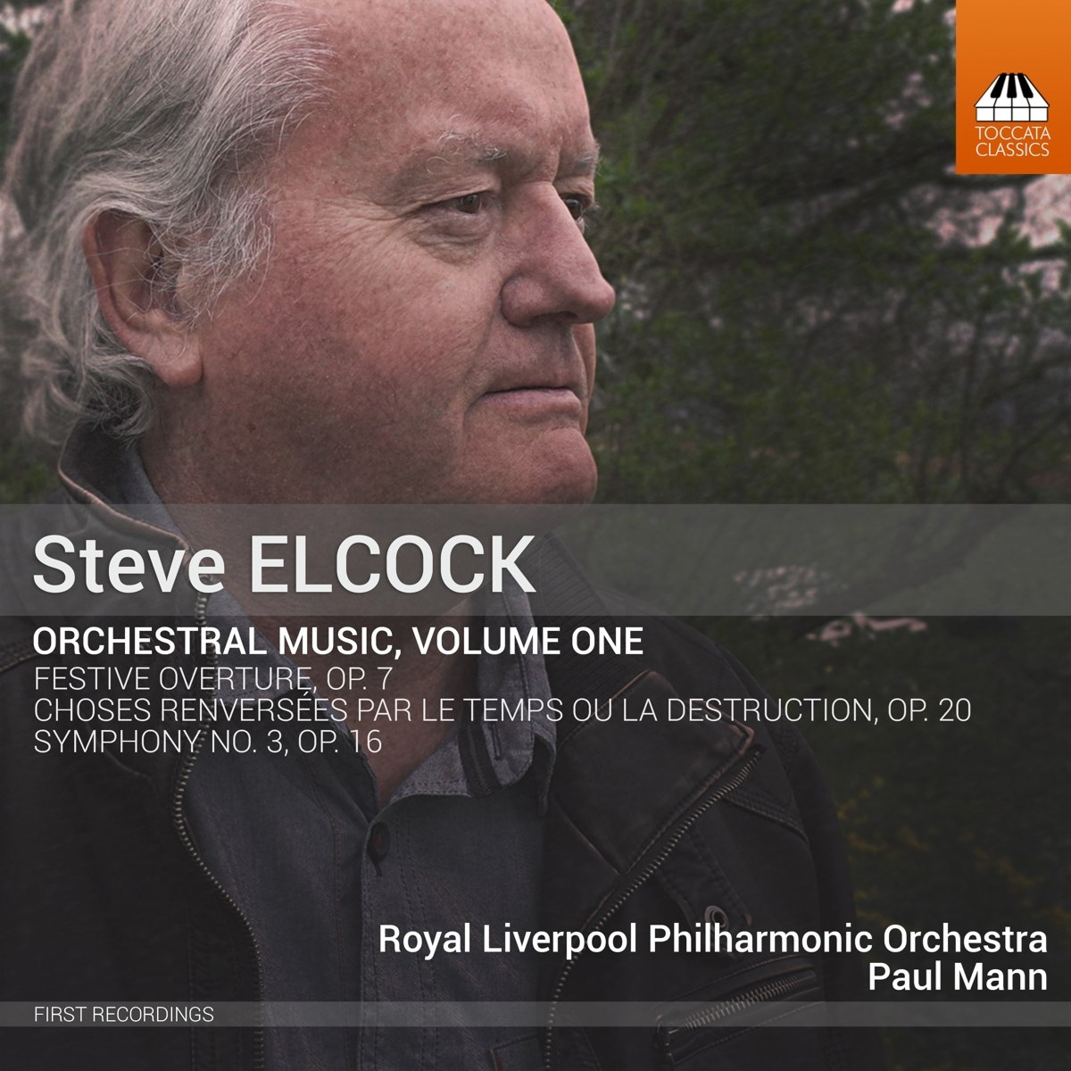 Afbeelding van Royal Liverpool Philharmonic Orchestra, Paul Mann - Elcock: Orchestral Music, Volume One