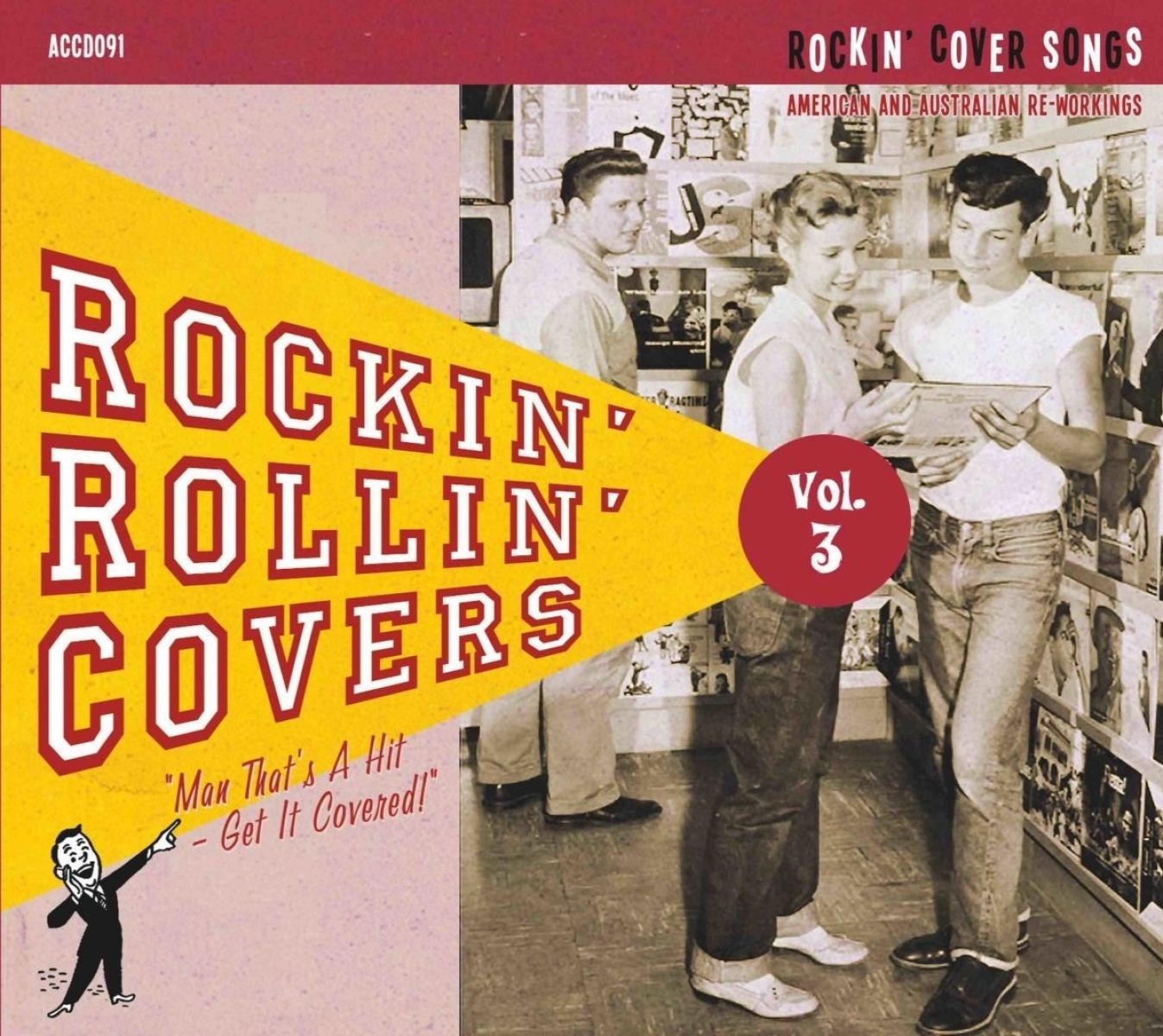 Afbeelding van Various Artists - Rockin' Rollin' Covers Vol. 3
