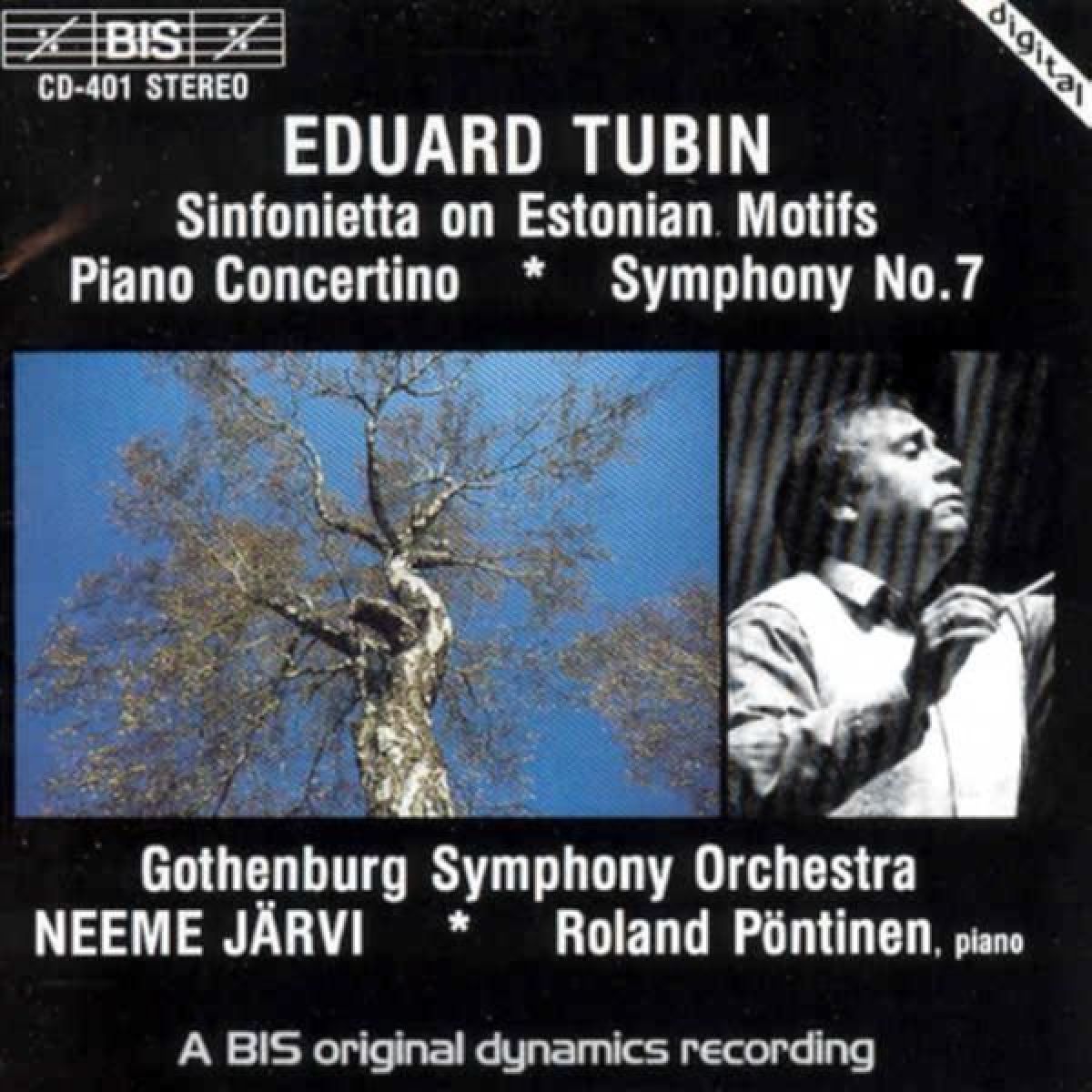 Roland Pontinen, Gothenburg Symphony Orchestra, Neeme Järvi - Tubin: Sinfonietta On Estonian Motifs