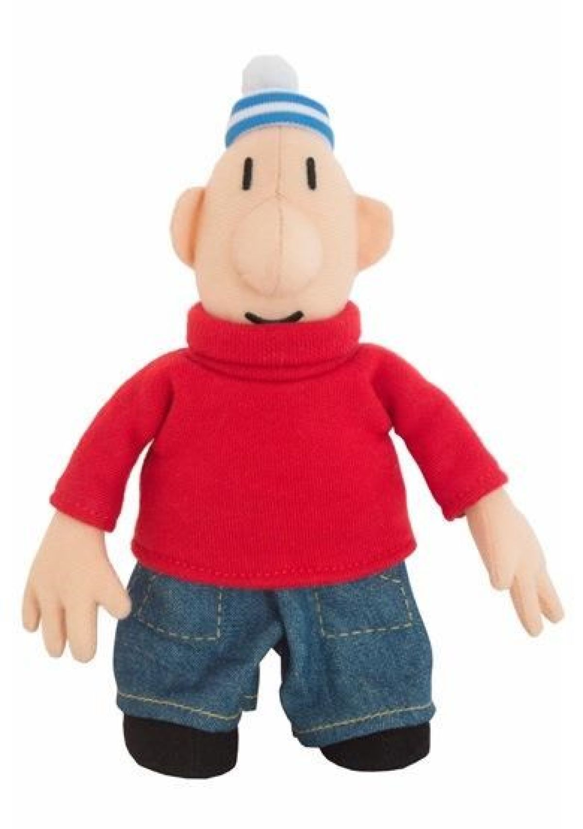 Afbeelding van Buurman & Buurman - Pluche - Pop Rood 18Cm