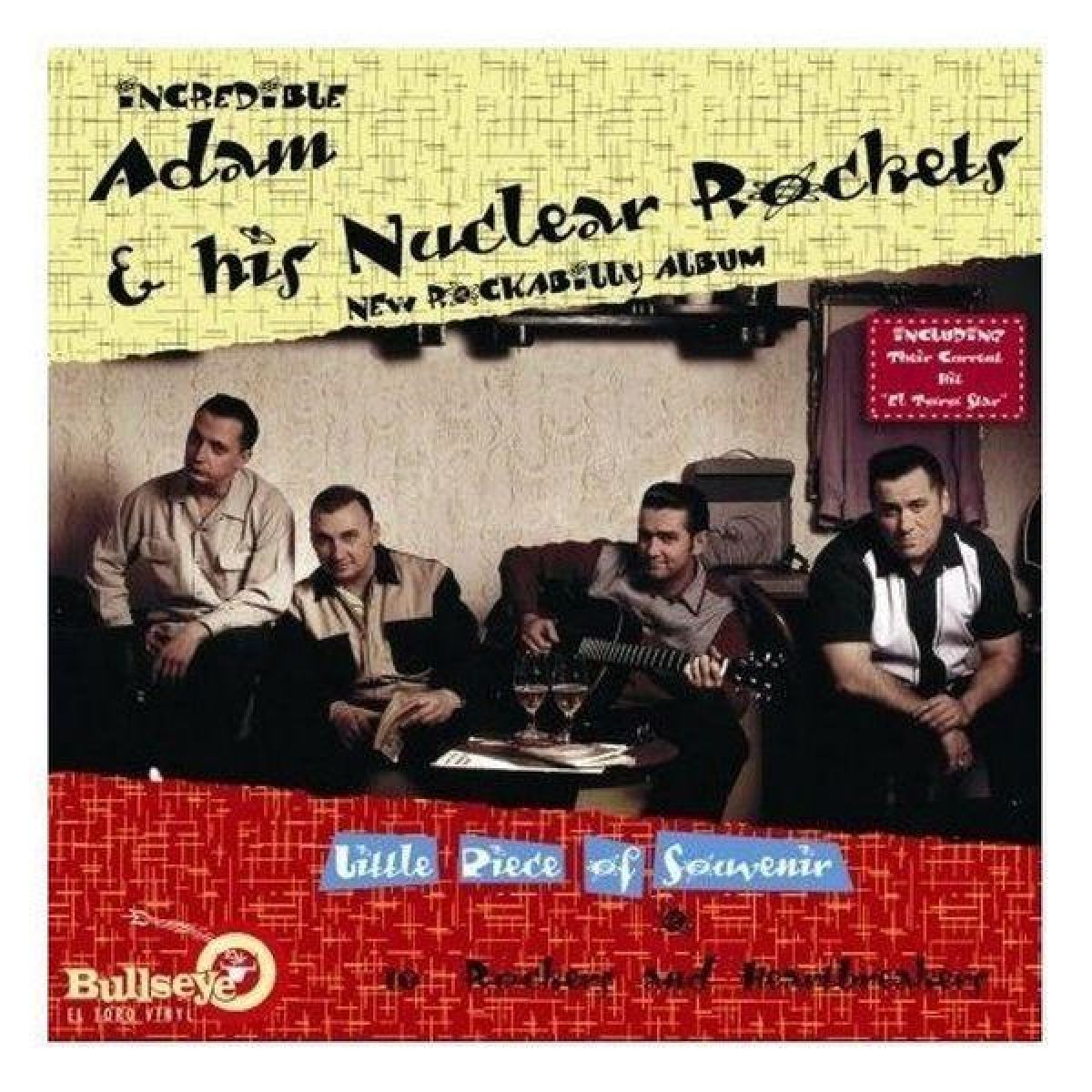 Afbeelding van Adam & His Nuclear Rockets - Little Piece Of Souvenir - 10 Rockers And Heartbreakers