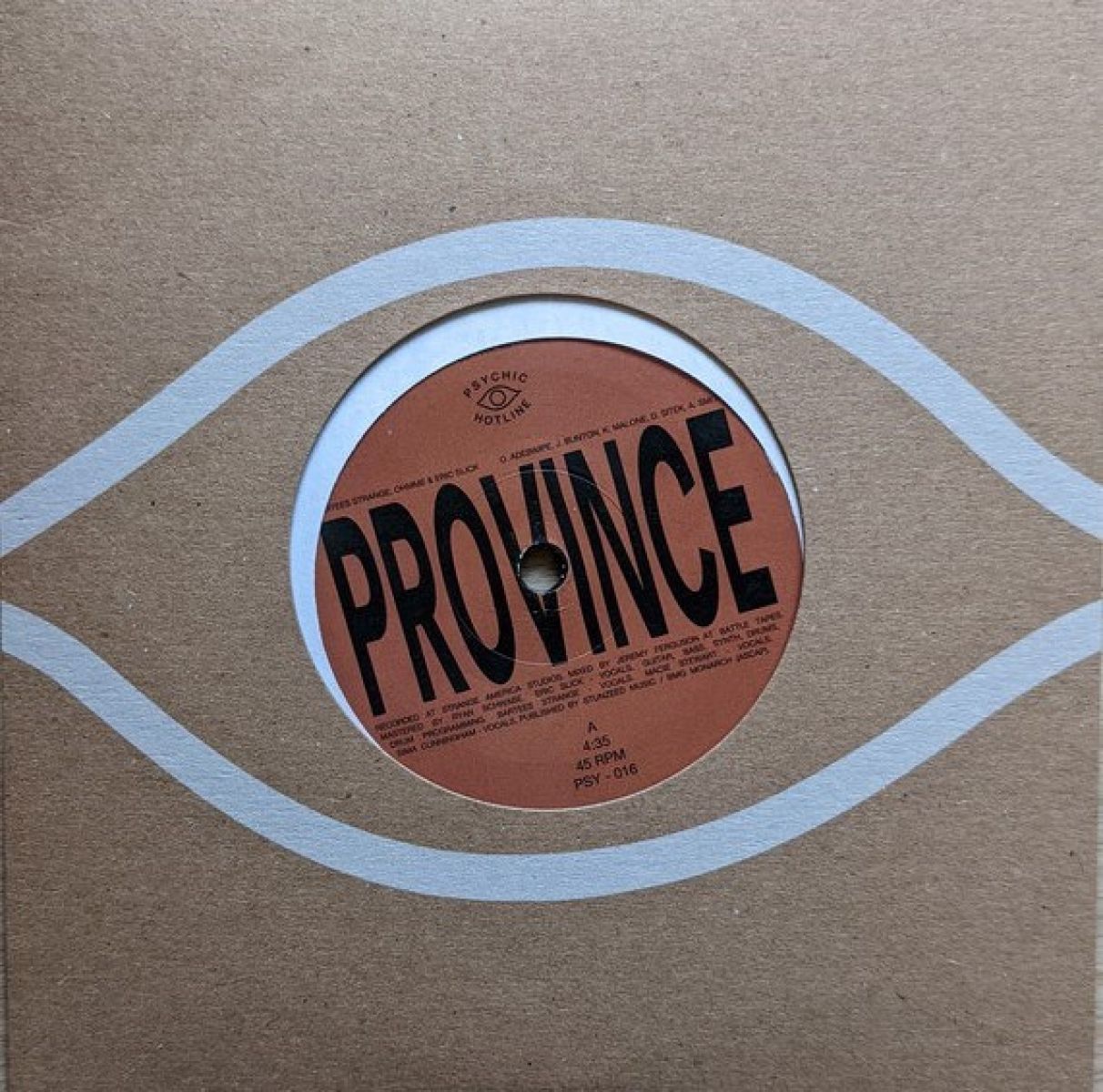 Afbeelding van Bartees Strange, Eric Slick & Ohmme / Anjimile - Province? /? Ever New