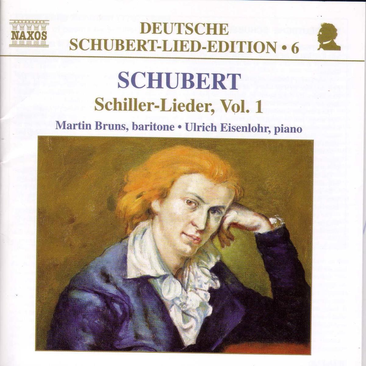 Afbeelding van Martin Bruns & Ulrich Eisenlohr - Schubert: Schiller-Lieder, Vol. 1