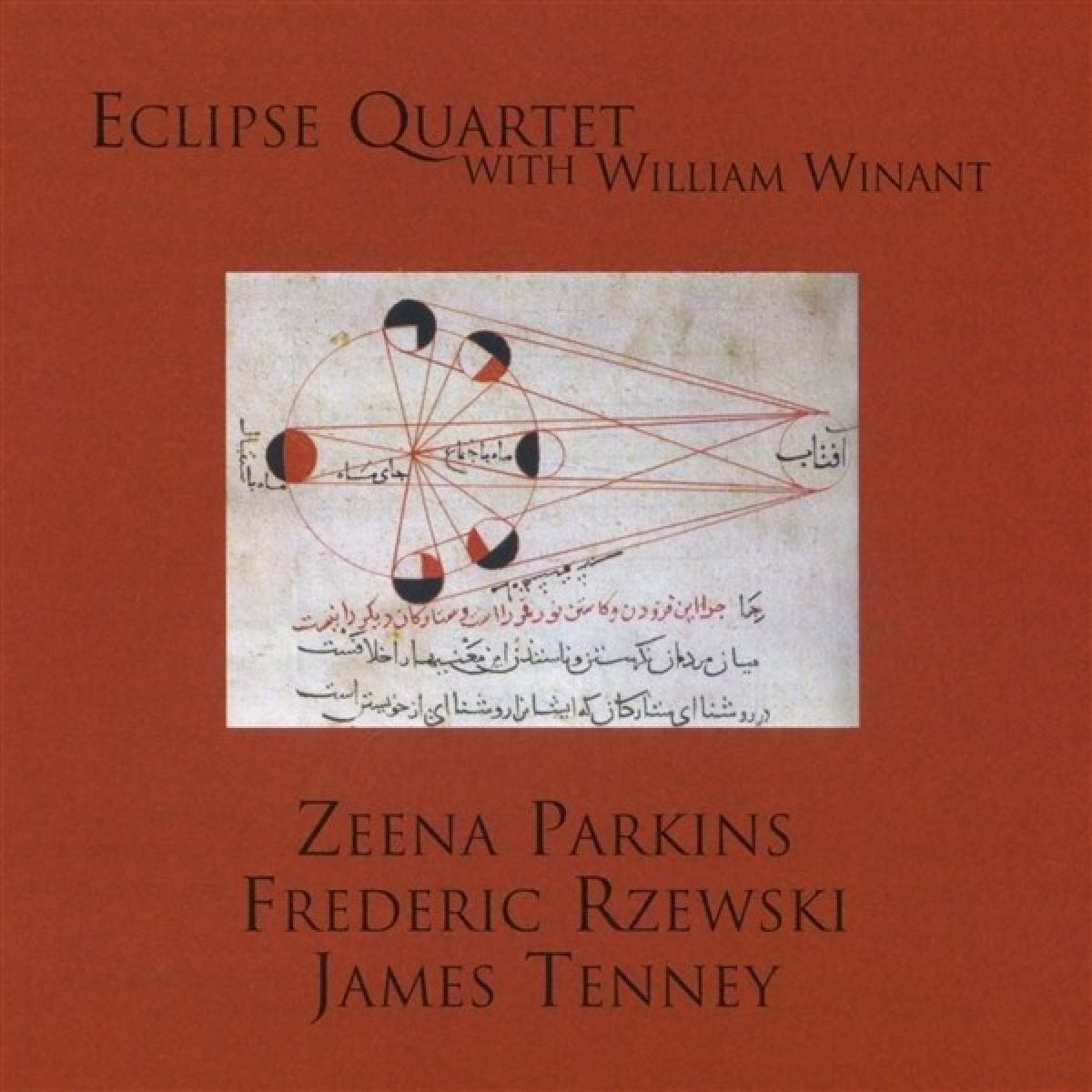 Afbeelding van Eclipse Quartet - Zeena Parkins/Frederic Rzewski/James Tenney: Musi
