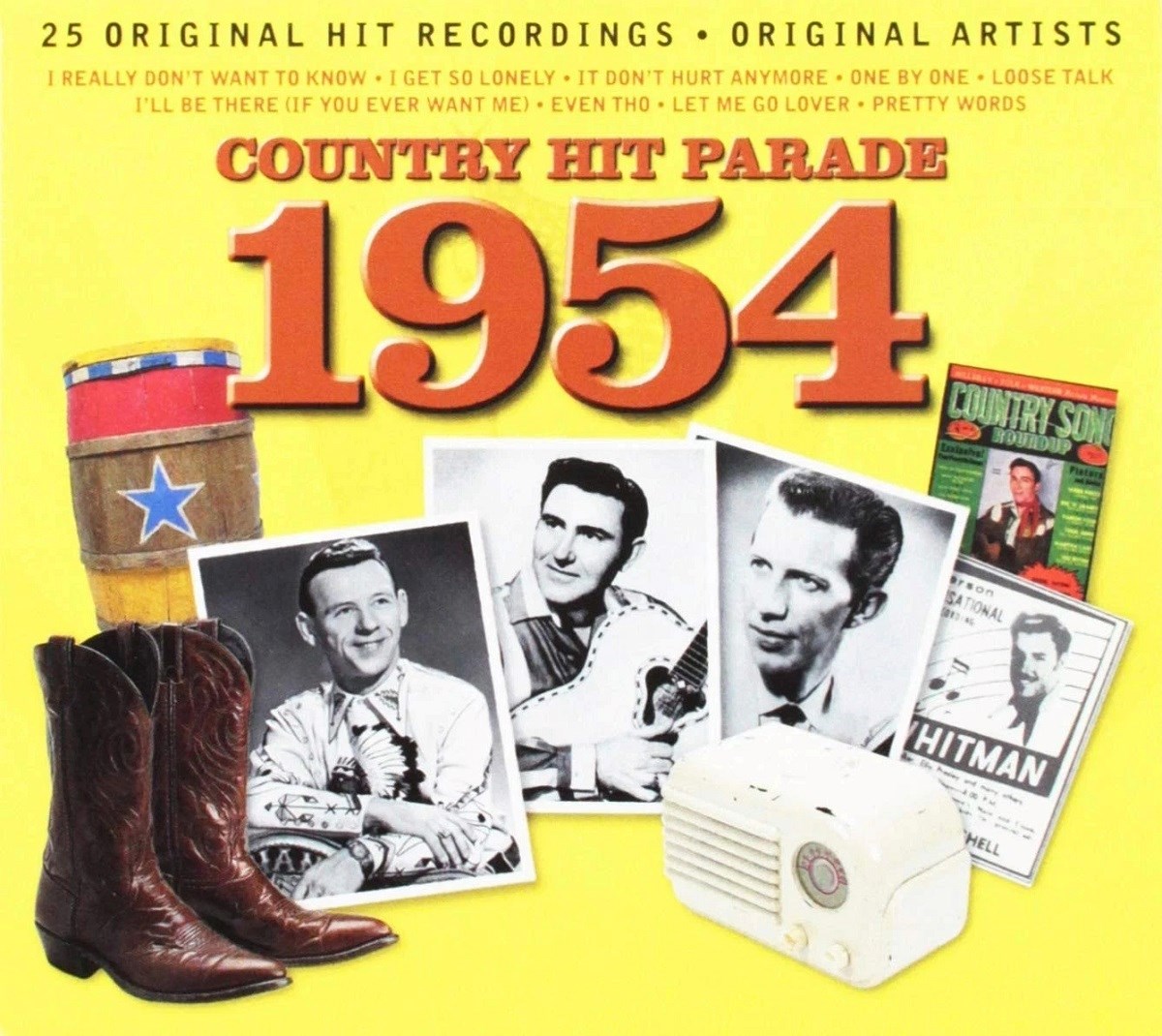Afbeelding van Various Artists - Country Hit Parade 1954