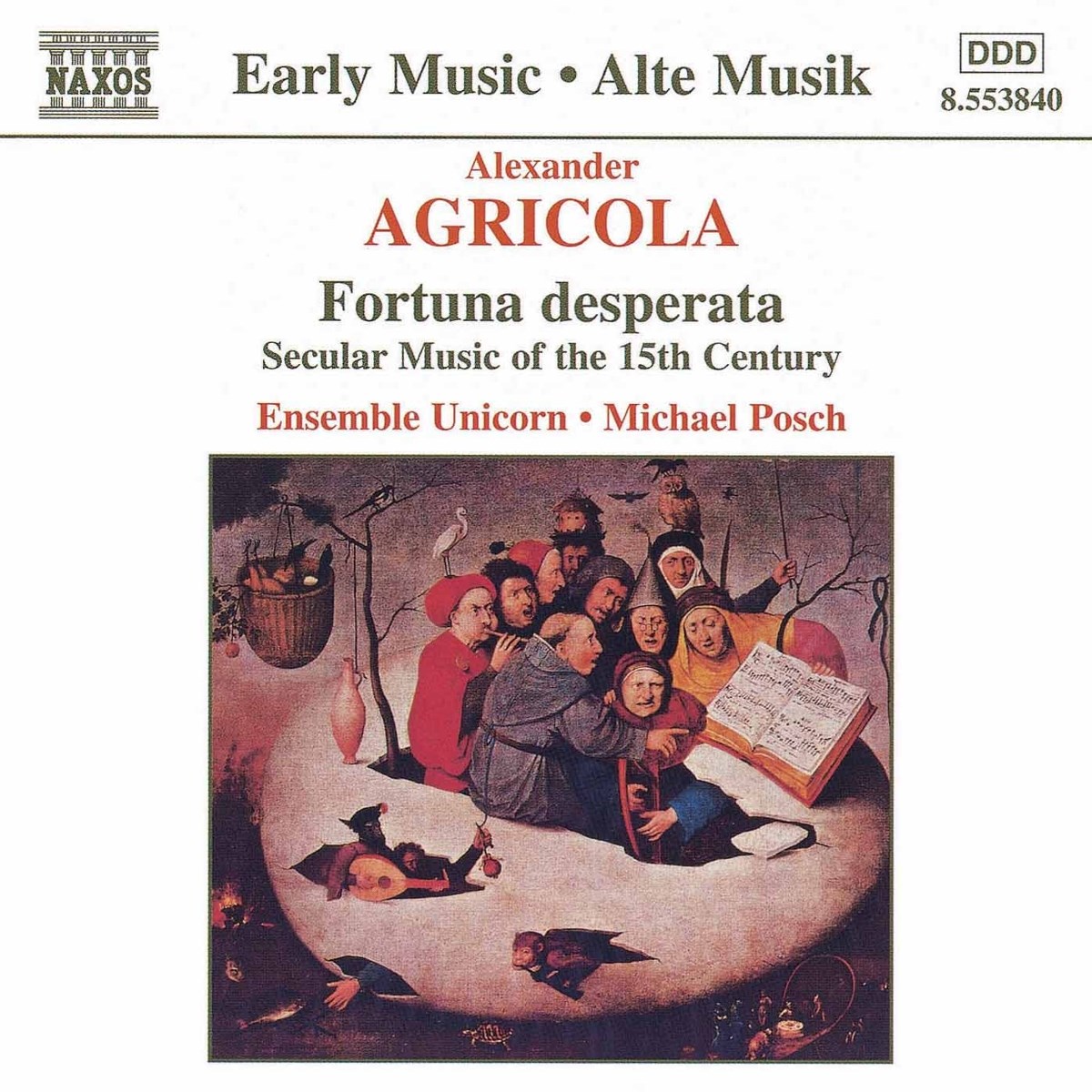 Afbeelding van Ensemble Unicorn - Agricola: Secular Works