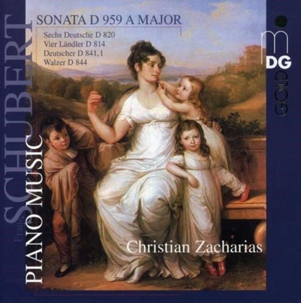 Afbeelding van Christian Zacharias - Schubert: Piano Music