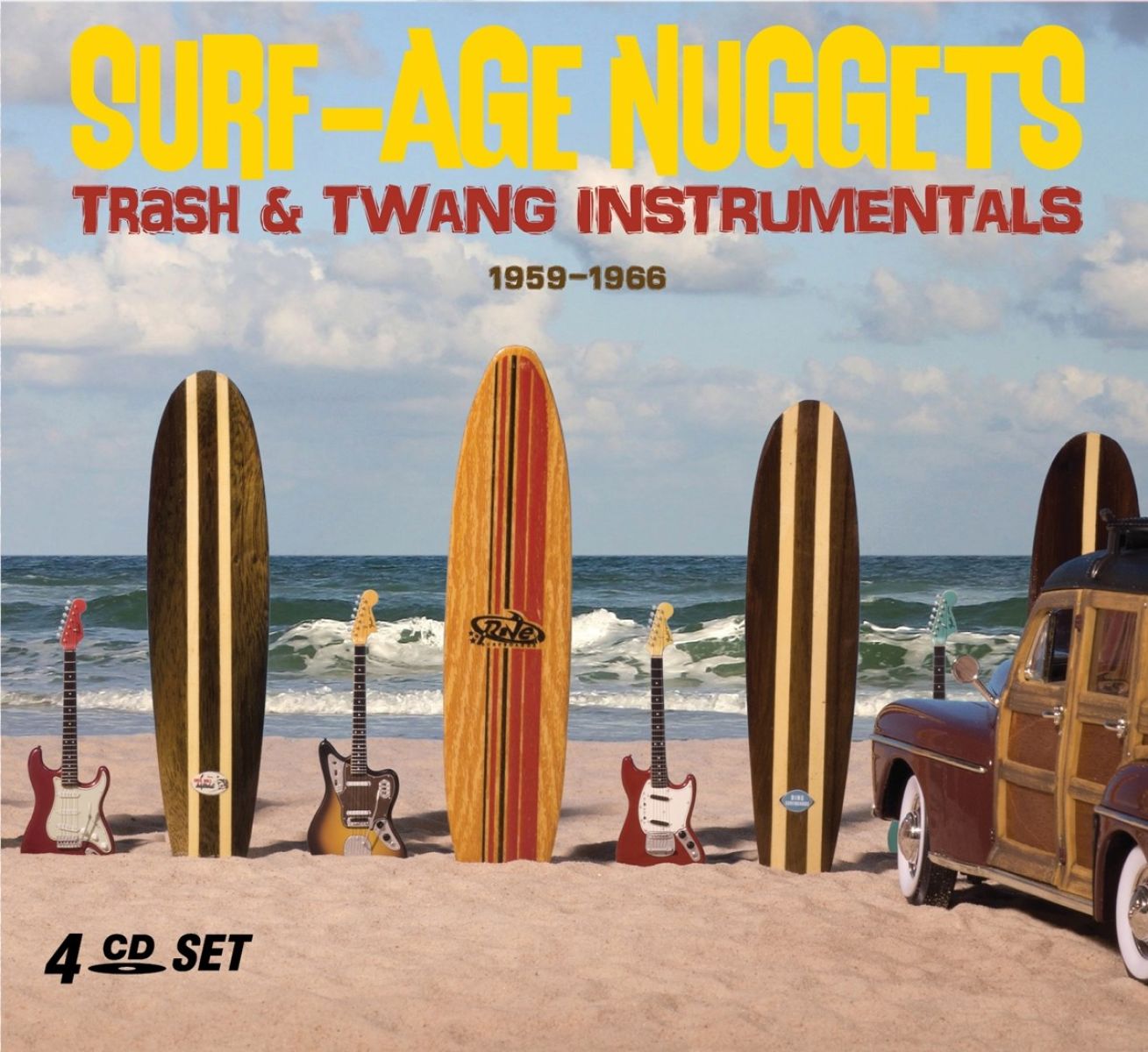 Afbeelding van Various Artists - Surf-Age Nuggets (Trash & Twang Instrumentals 1959 - 1966)