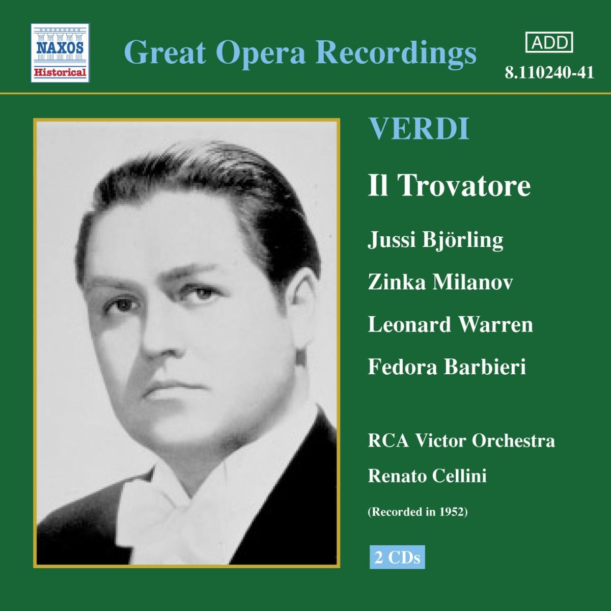 RCA Victor Orchestra, Renato Cellini - Verdi: Il Trovatore
