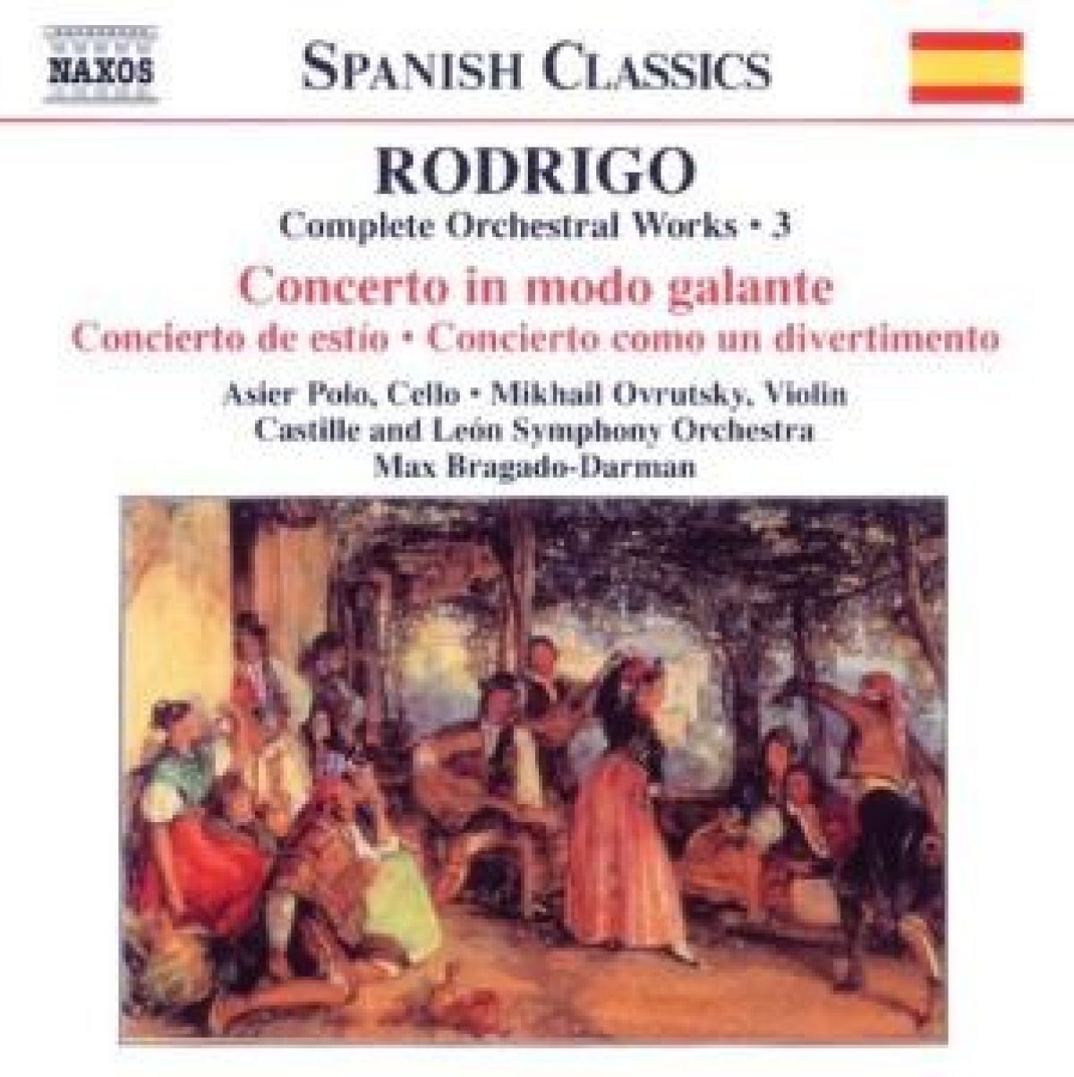 Asier Polo, Mikhail Ovrutsky, Castille And León Symphony Orchestra, Max Bragado-Darman - Rodrigo: Complete Orchestral Works 3