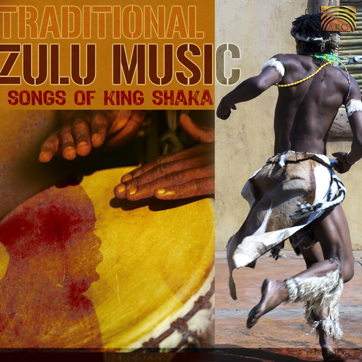 Afbeelding van Amagugu Akwazulu & Abalandeli Bengoma - Traditional Zulu Music - Songs Of King Shaka