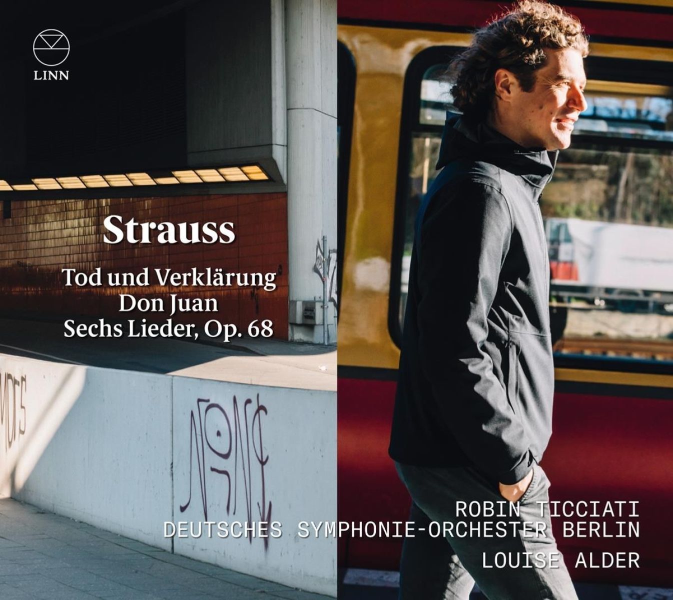 Afbeelding van Deutsches Symphonie-Orchester Berlin, Robin Ticciati - Strauss: Tod Und Verklärung | Don Juan | Sechs Lieder, Op. 68
