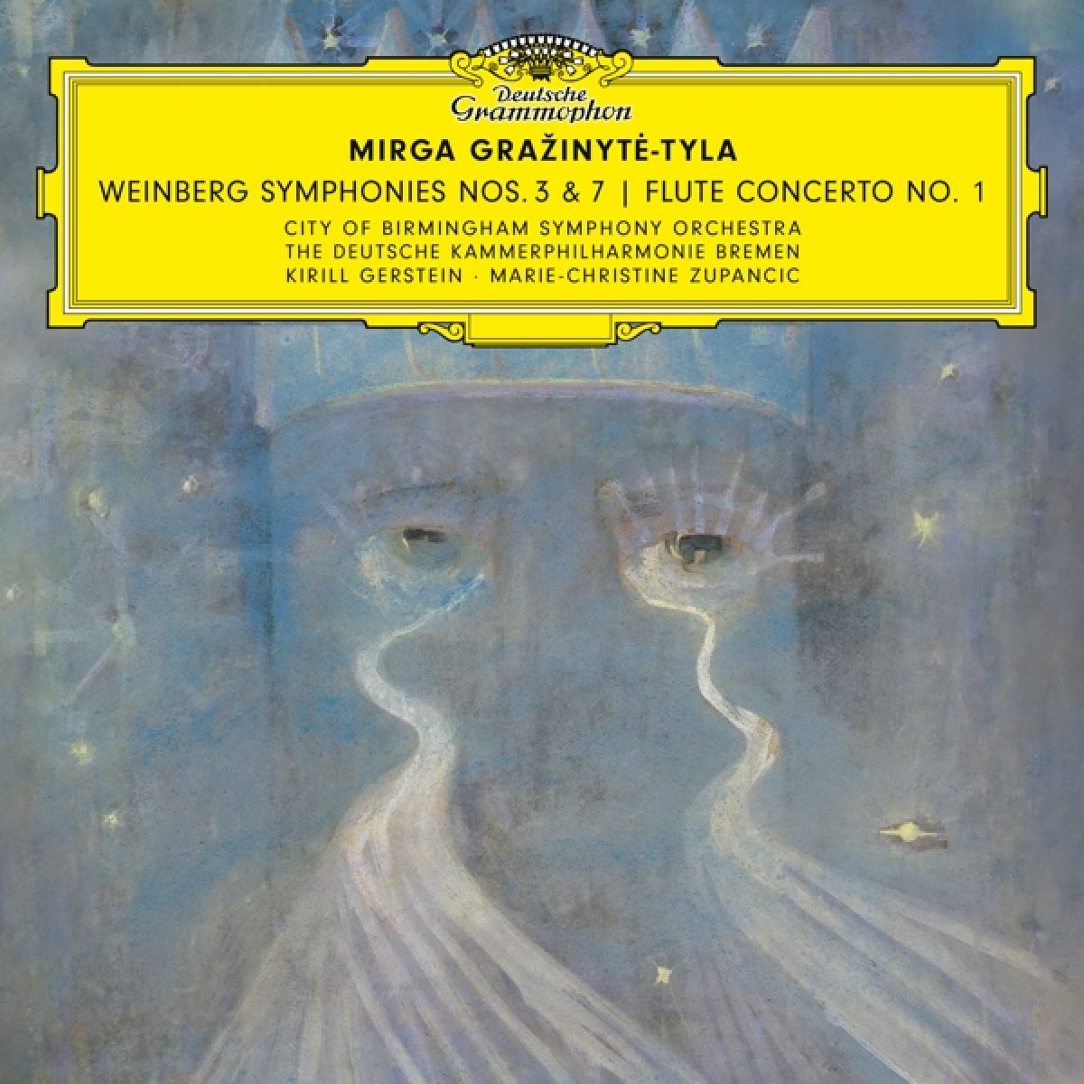 Afbeelding van Deutsche Kammerphilharmonie Bremen & City Of Birmingham Symphony Orchestra - Weinberg: Symphonies Nos. 3 & 7 | Flute Concerto No. 1
