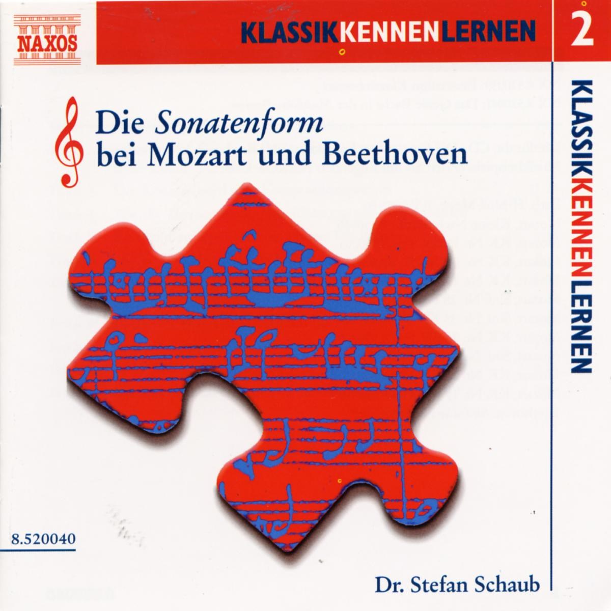 Afbeelding van Stefan Schaub - Die Sonatenform Bei Mozart Und Beethoven