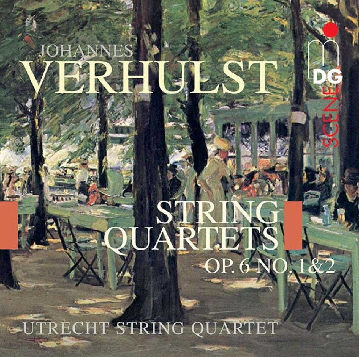 Afbeelding van Utrecht String Quartet - Streichquartette Op.6 Nr. 1+2