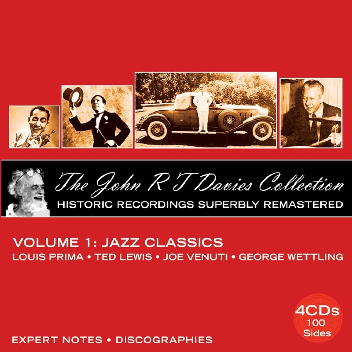 Louis Prima, Ted Lewis, Joe Venuti, George Wettling - The John R T Davies Collection (Volume 1: Jazz Classics)